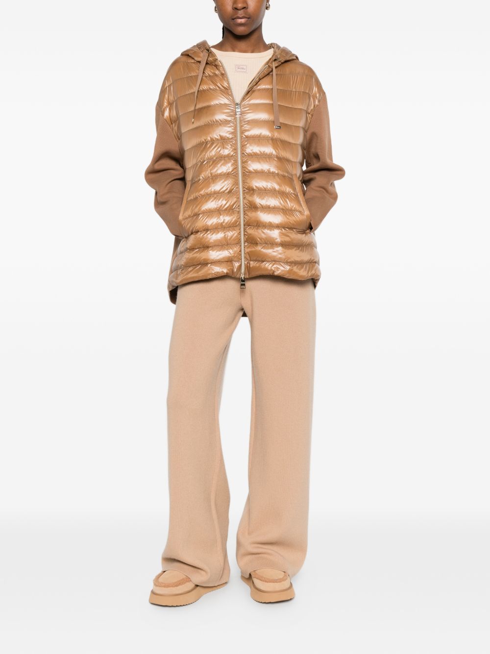 Herno Cotton and nylon down jacket - view 2