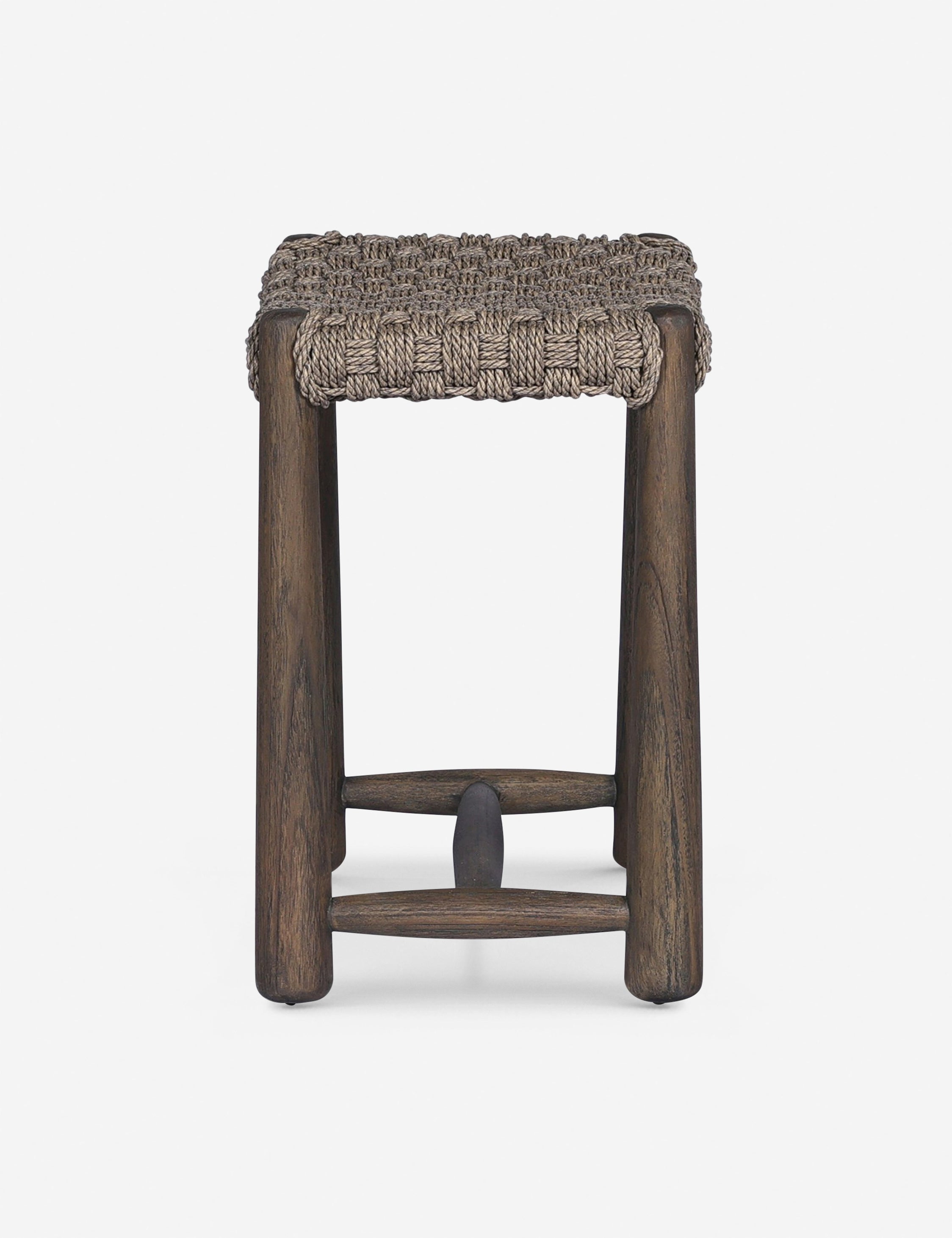 Lulu and Georgia Savio Indoor / Outdoor Stool by Amber Lewis x Four Hands - view 5