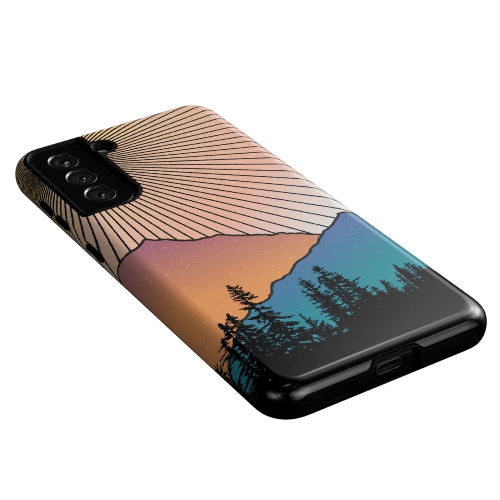 Casetry Golden Hour | Mountain Sunset Samsung Case - view 32