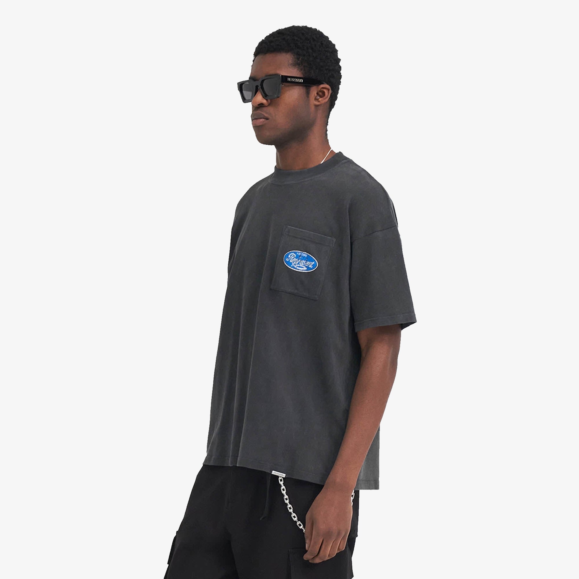Represent | CLASSIC PARTS T-SHIRT { AGED BLACK - view 2
