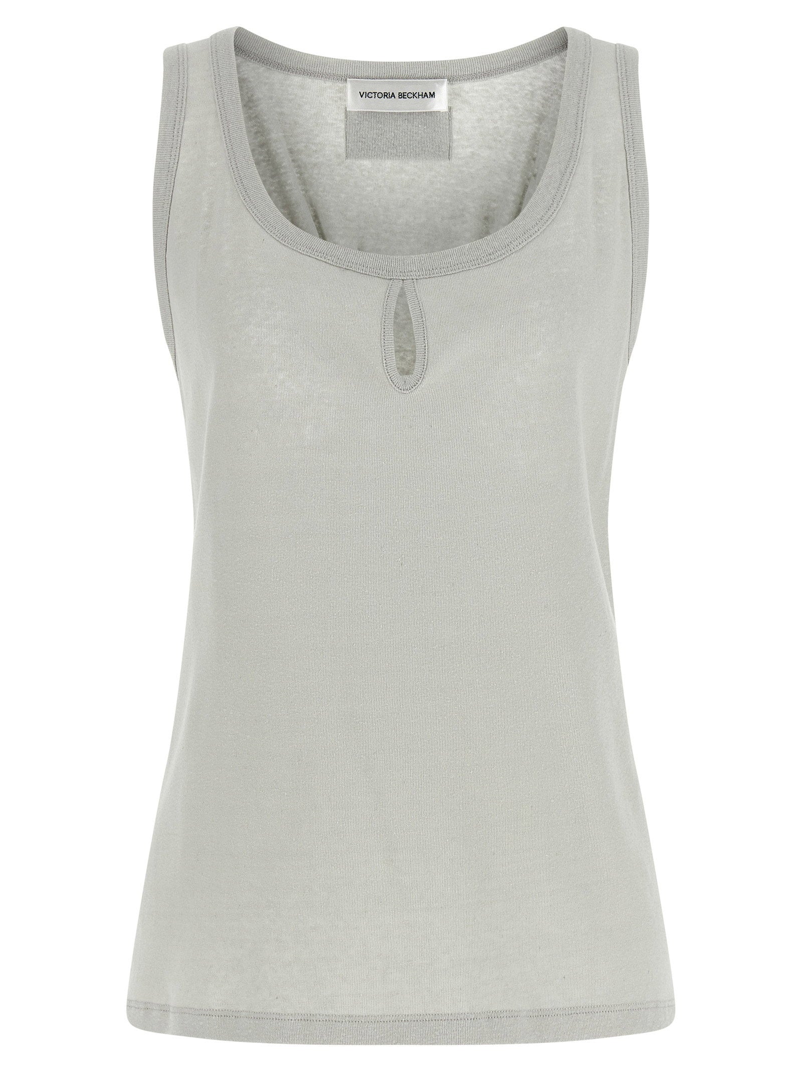 Victoria Beckham Split Tank Top – 70% cotton 30% wool