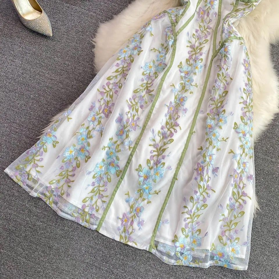 Alamode By Akanksha Rupanzel Embroidered Dress - view 4