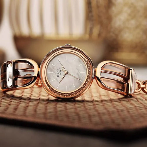 Titan Raga Delight Mother Of Pearl Dial Women Watch With Metal Strap 32mm NS95200WM01 - view 5