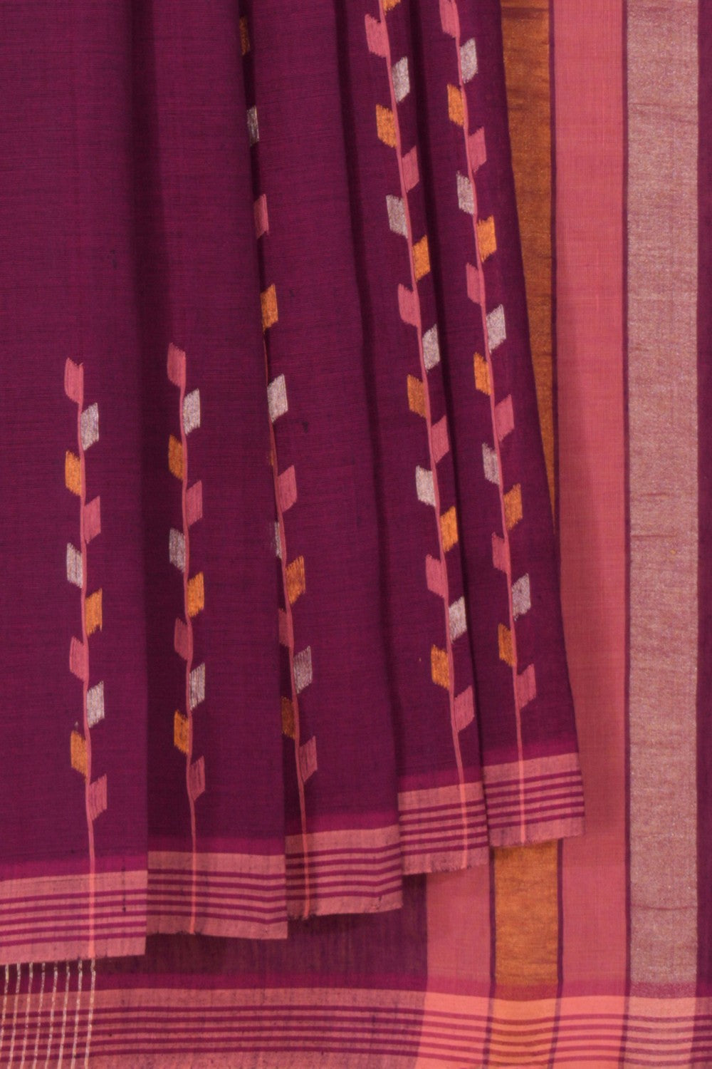 Kalanjali Cotton Jamdani Saree – Women's