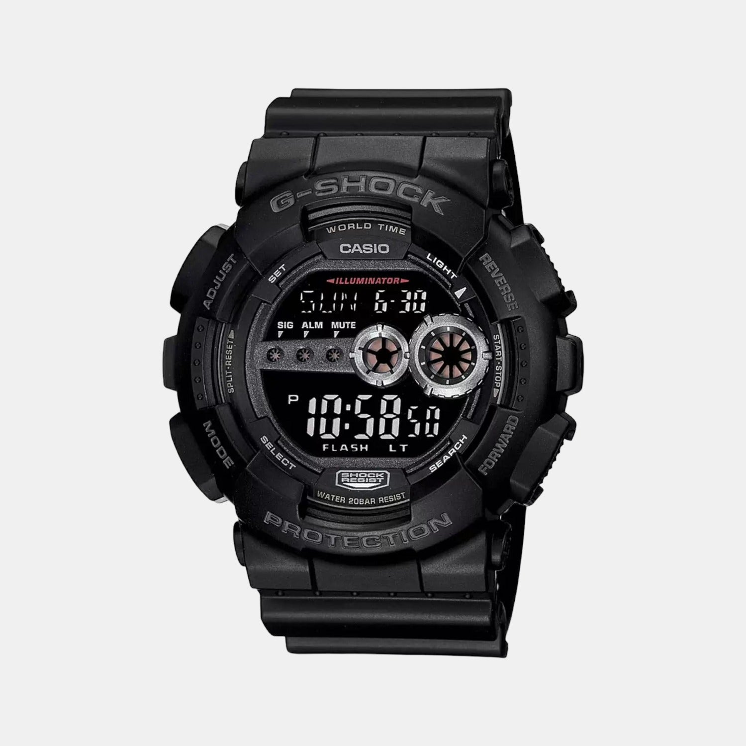 Casio G-Shock Men Quartz Black Dial Analog-Digital Resin Watch G310