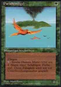 Magic Birds of Paradise - German [187] [Foreign Black Border: German] [Non-Foil]