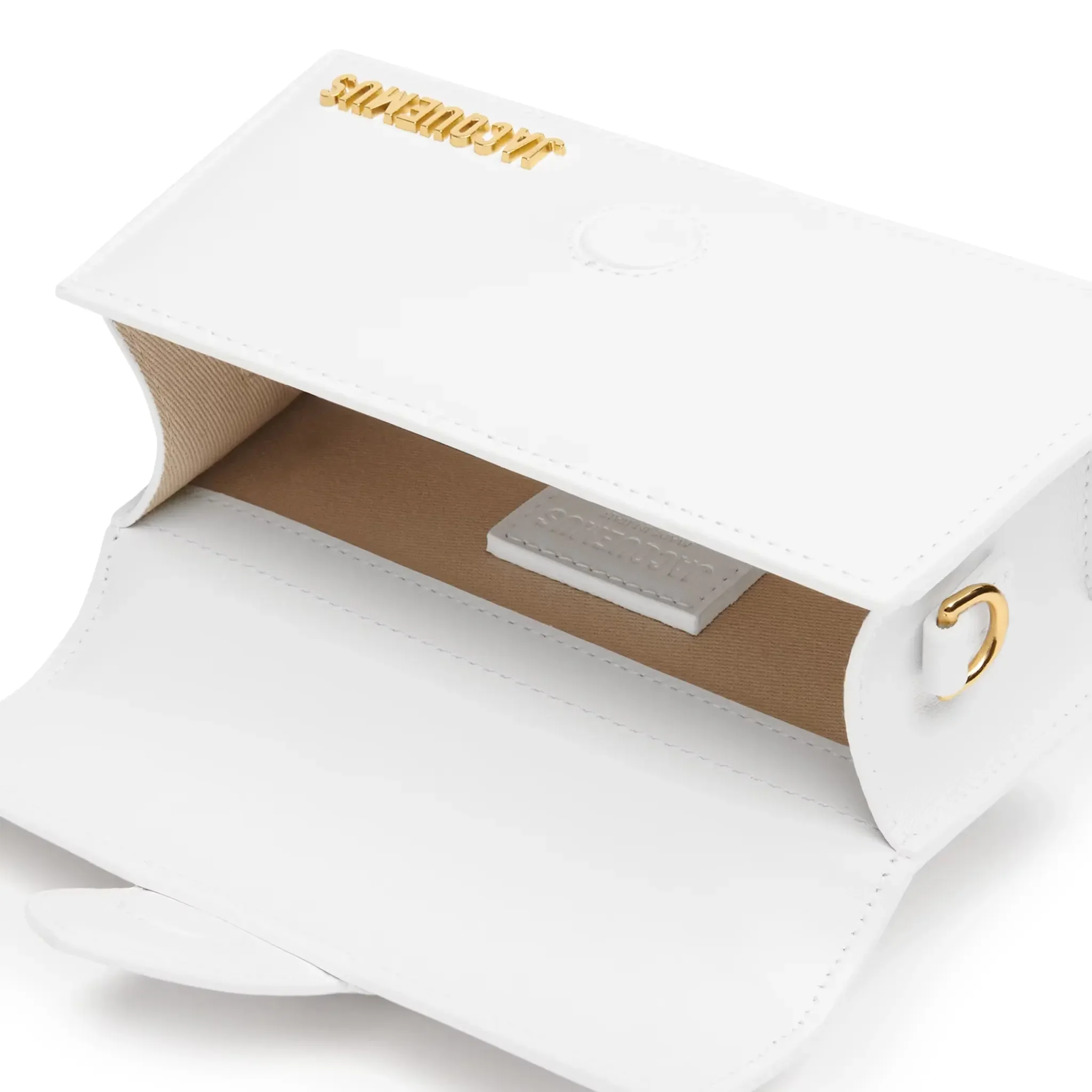 Jacquemus Le Bambino Small White Crossbody Bag - view 3