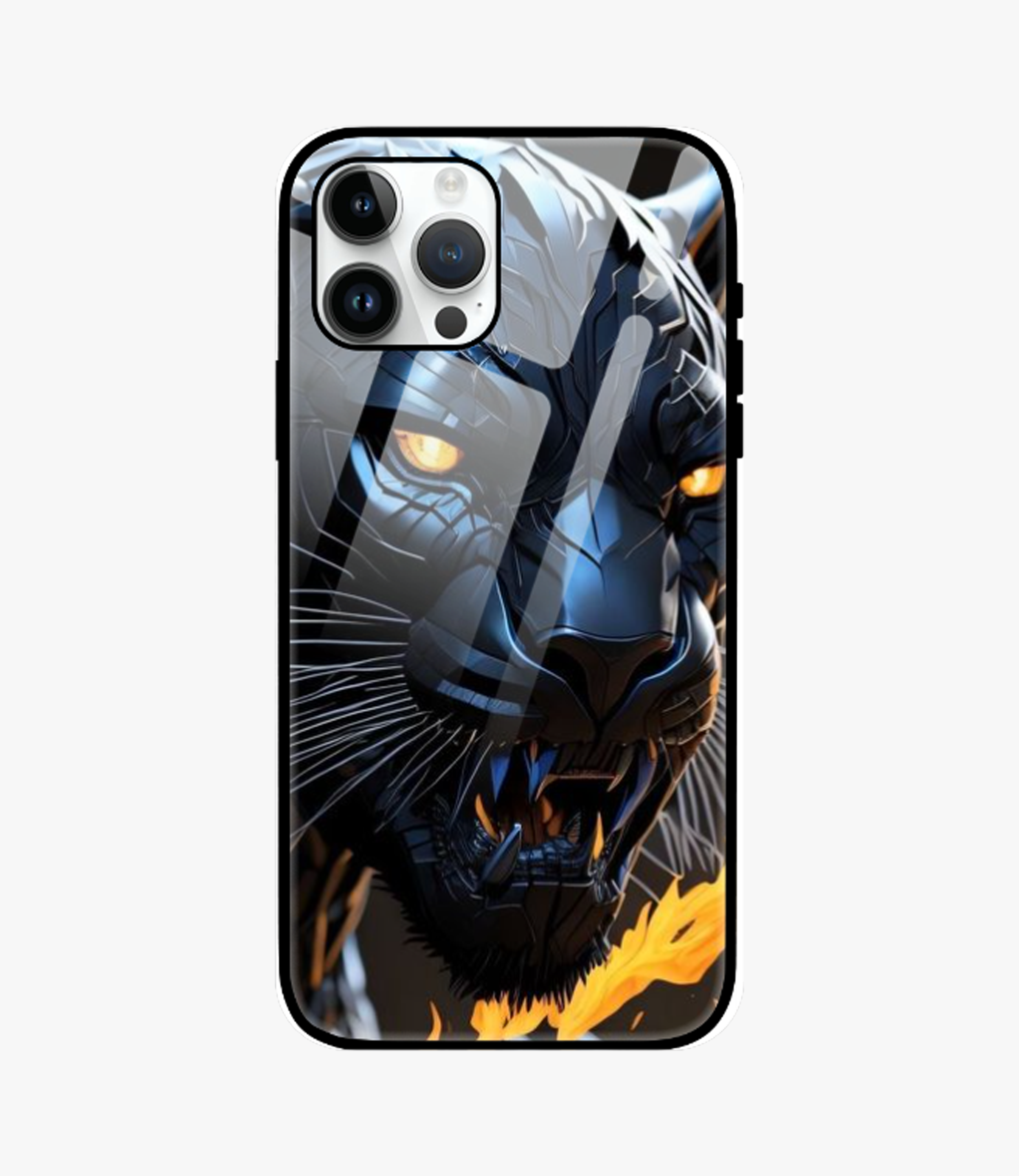 The Case Company Black Panther Glass Case for iPhone 13 Pro Max