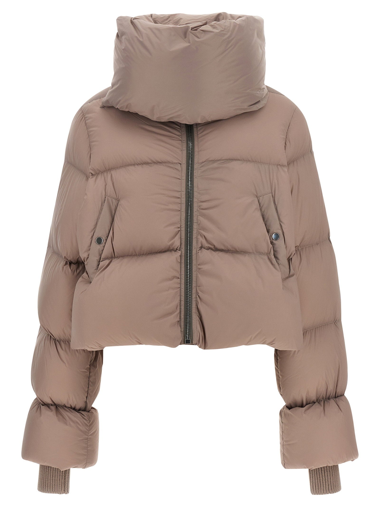 Rick Owens Funnel Neck Down Jacket – 100% nylon