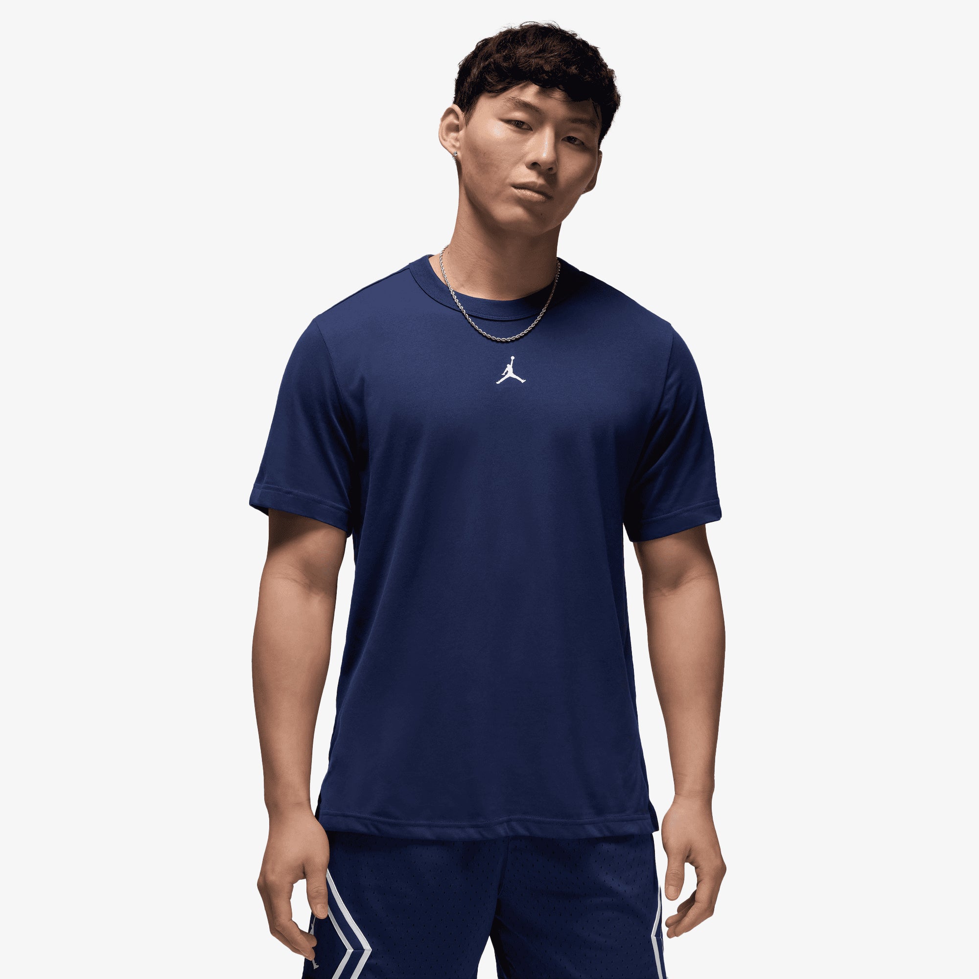 Short-sleeve top midnight – Jordan | Dri-fit Short-sleeve Top { Midnight Navy/white