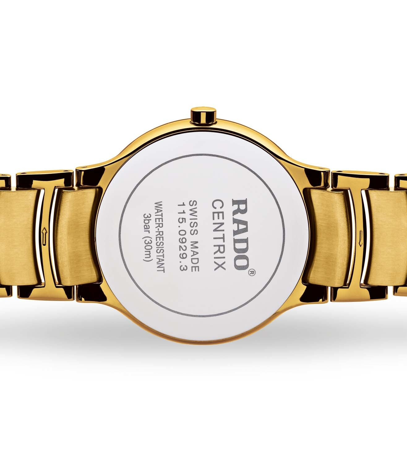 Rado Centrix Black Dial Unisex 38mm - view 2