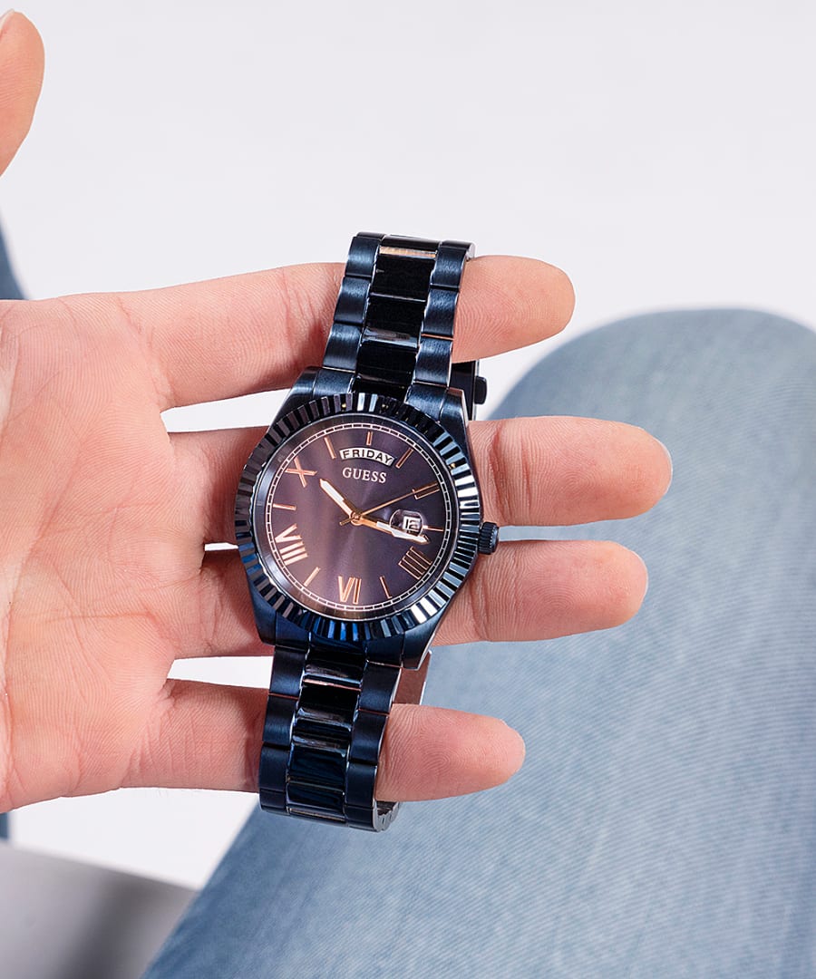 Guess Connoisseur Navy Dial Men 42mm – Blue - view 2