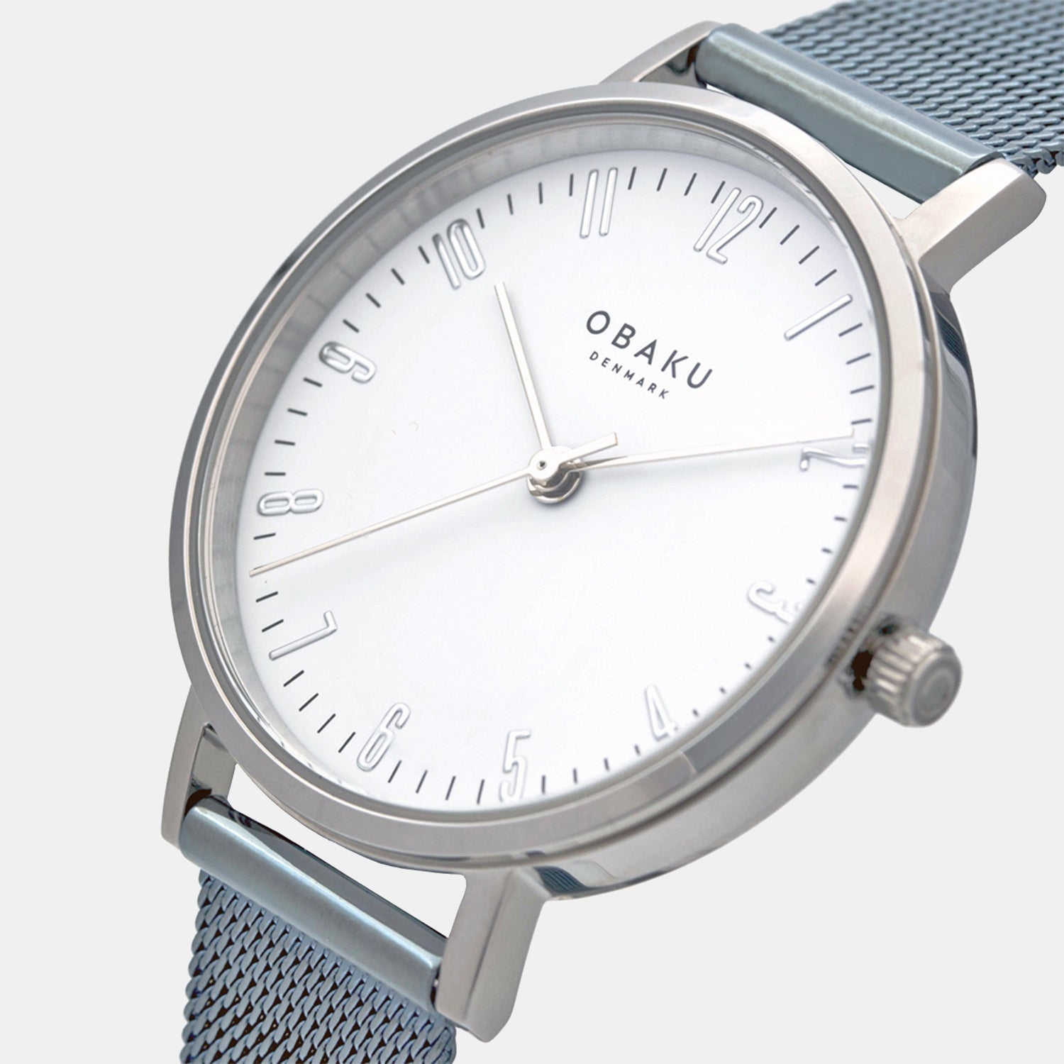 Obaku Brink Women Quartz White Dial Analog Stainless Steel Watch V248LXCIMA - view 2