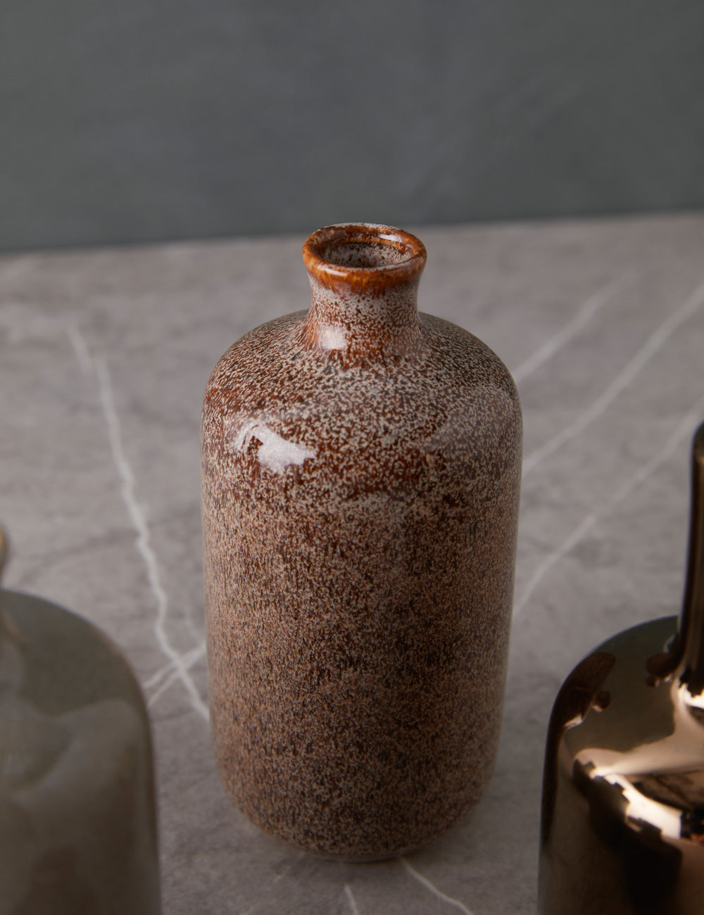 Lulu and Georgia Molloy Vases (Set of 8) – Brown - view 7