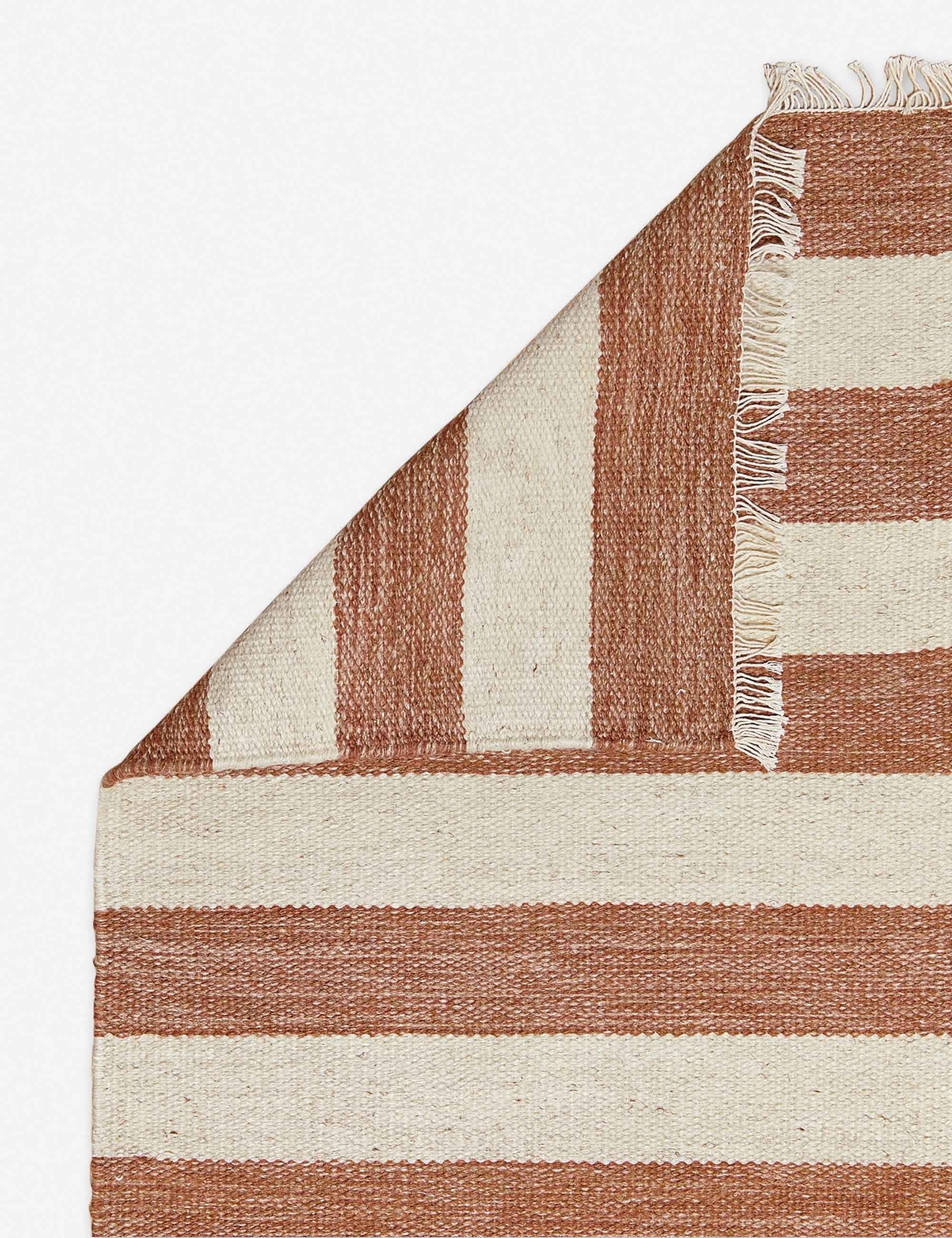 Lulu and Georgia Nurae Rug – Rust - view 10