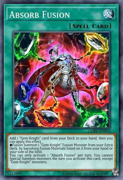 Yu-Gi-Oh! Absorb Fusion - CORE-EN092 - Ultra Rare - Unlimited