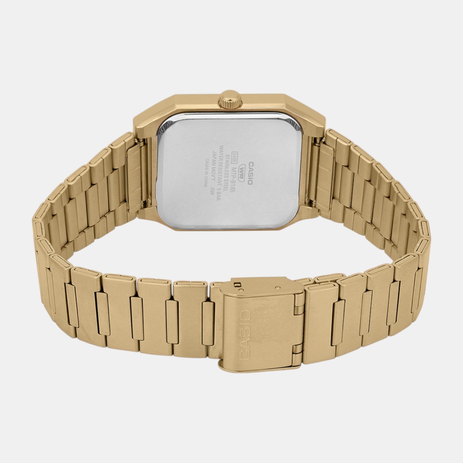 Casio Enticer Men Quartz Gold Dial Analog Stainless Steel Watch A2470 - view 8
