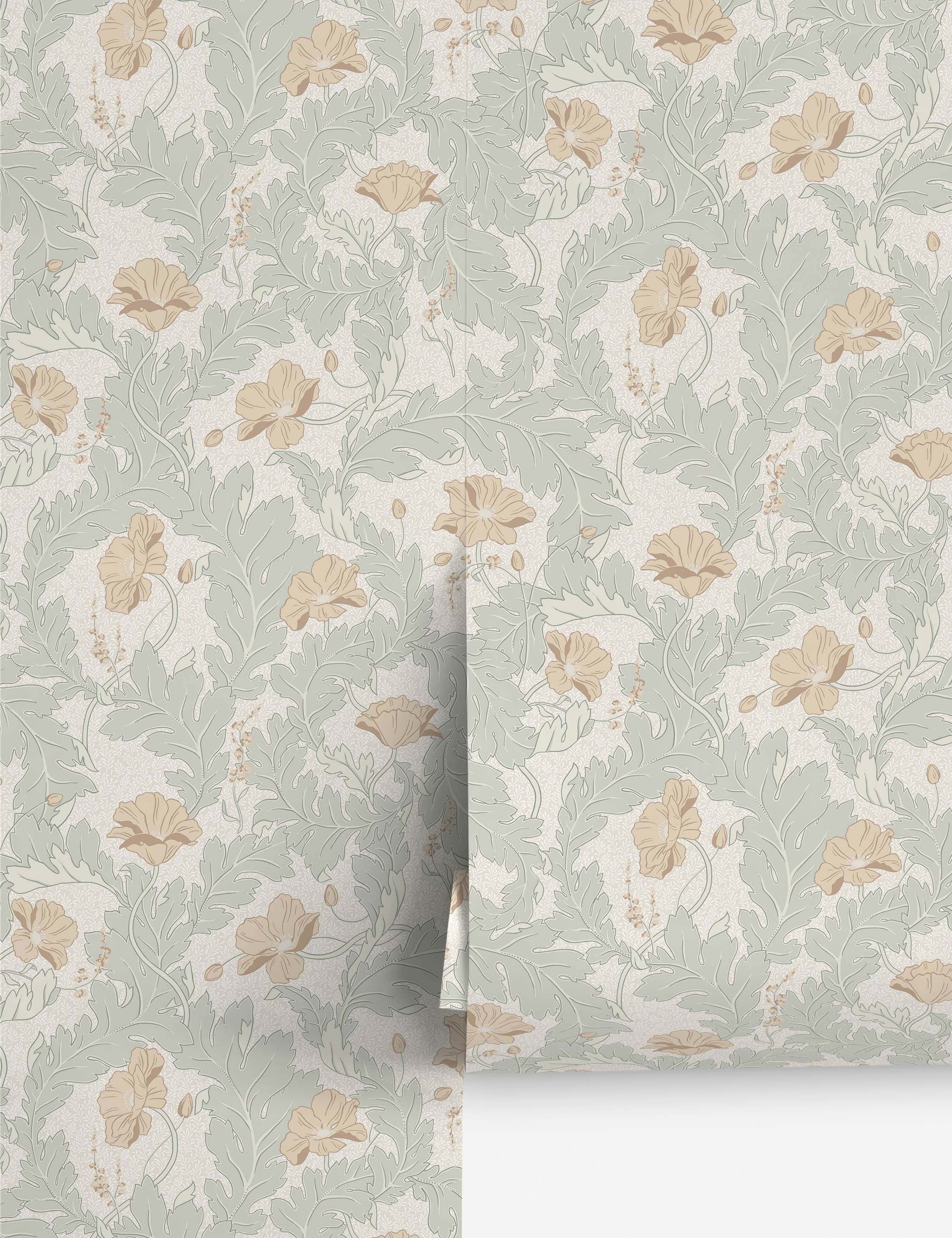 Lulu and Georgia Scalamandre Charlotta Wallpaper by Sandberg - view 2