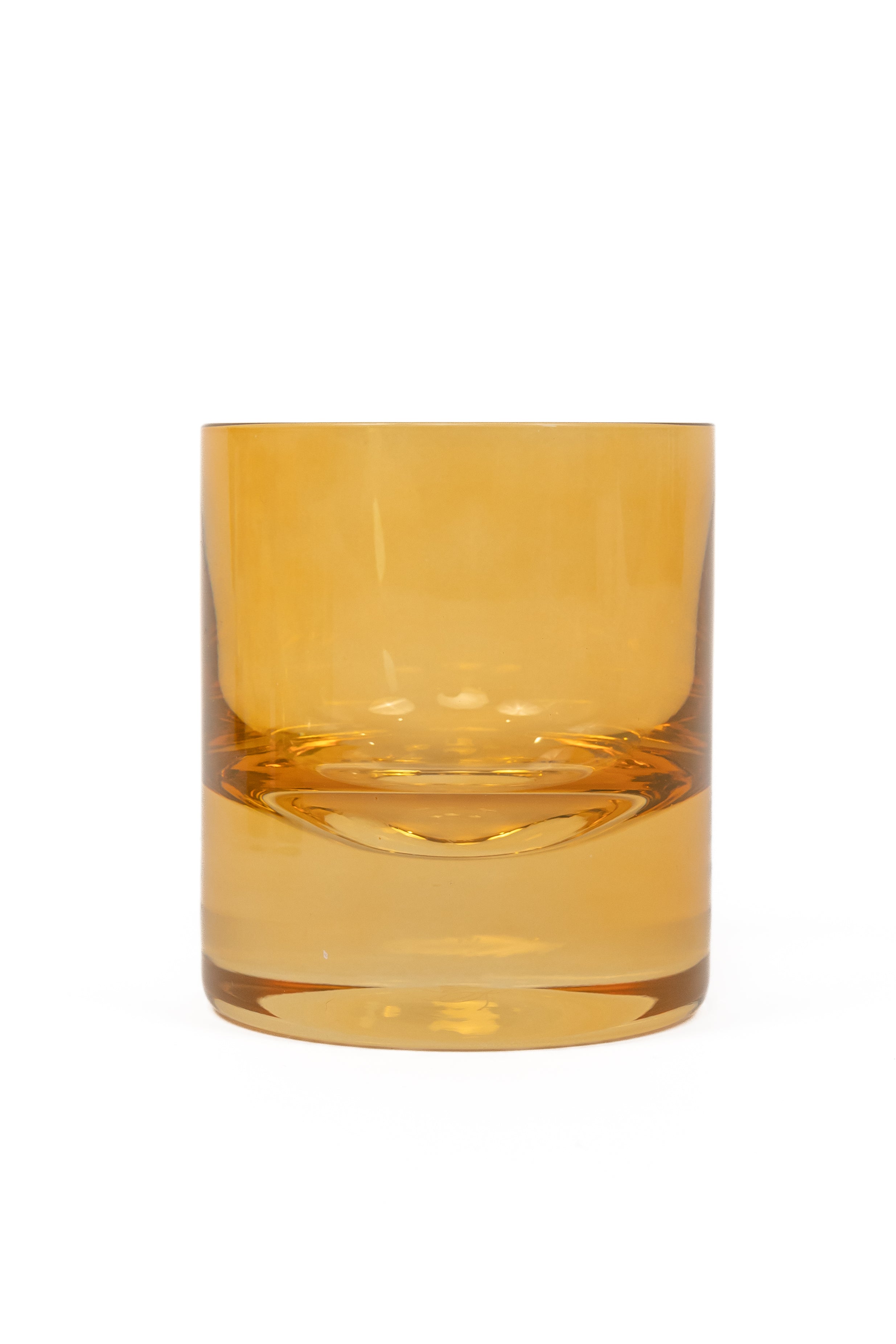 Estelle Colored Glass Estelle Colored Rocks Glass - Set of 6 {Butterscotch} - view 7