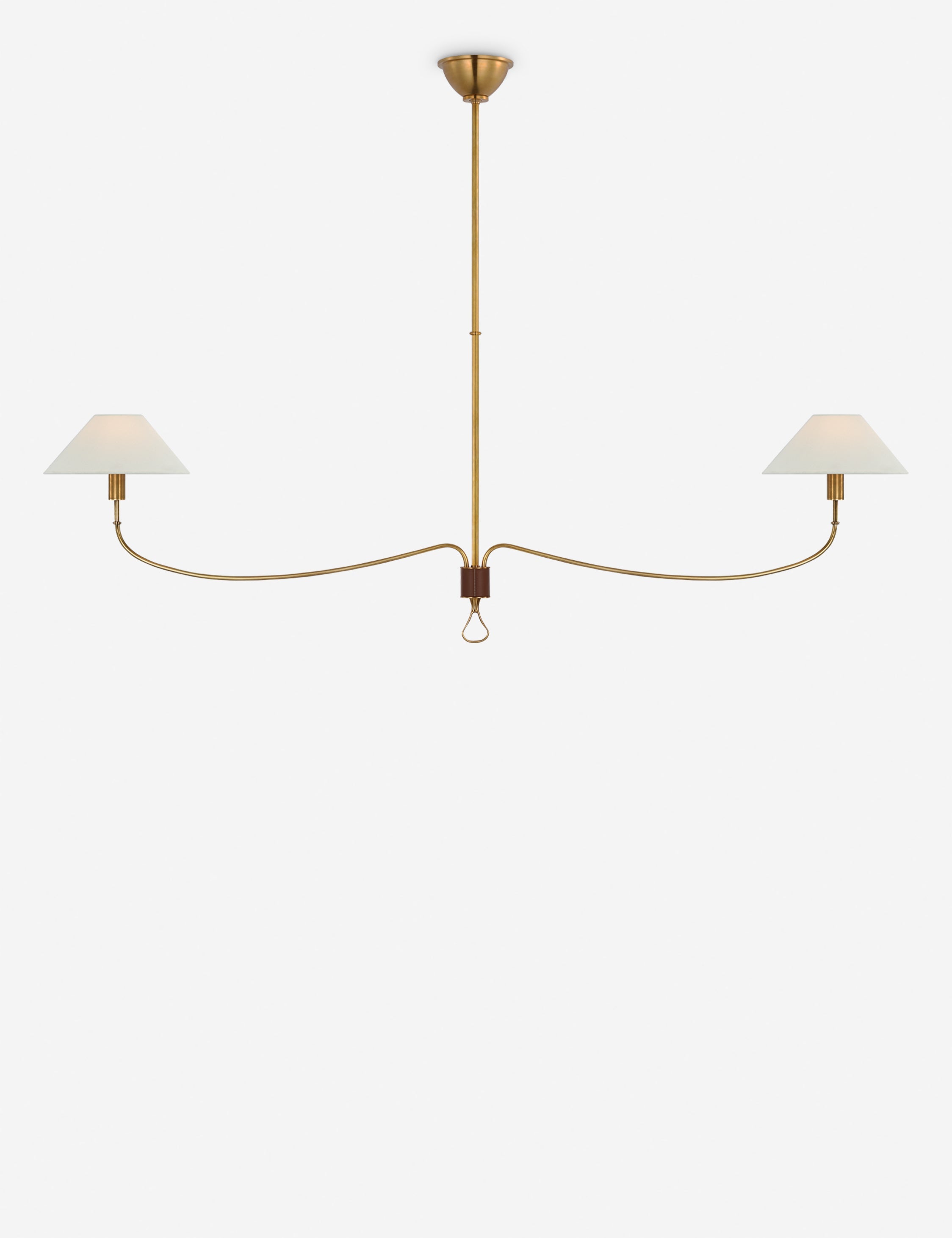 Lulu and Georgia Griffin Linear Chandelier by Amber Lewis - view 2