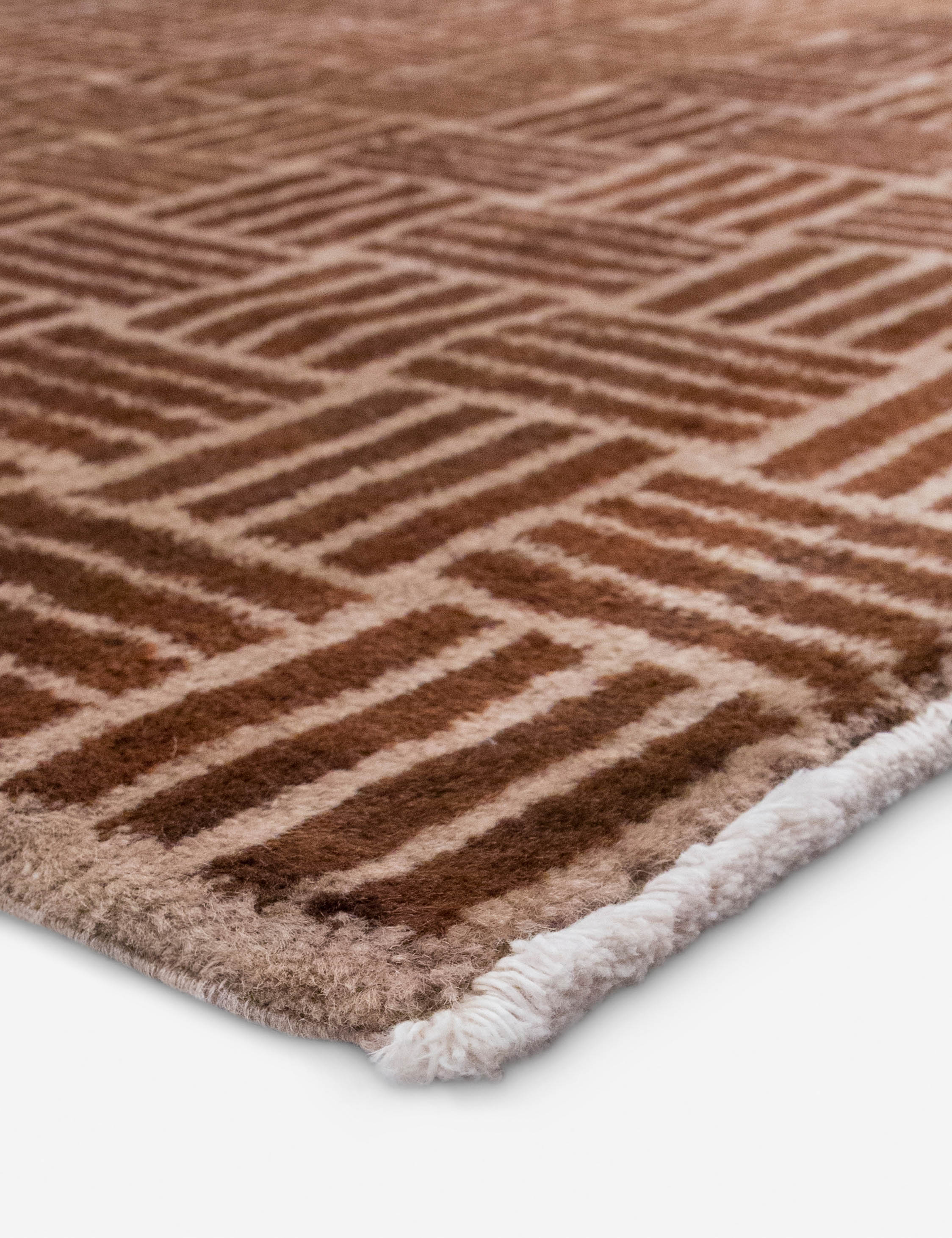 Lulu and Georgia Vintage Turkish Hand-Knotted Wool Rug No. 542, 6'6" x 9'5" - view 2