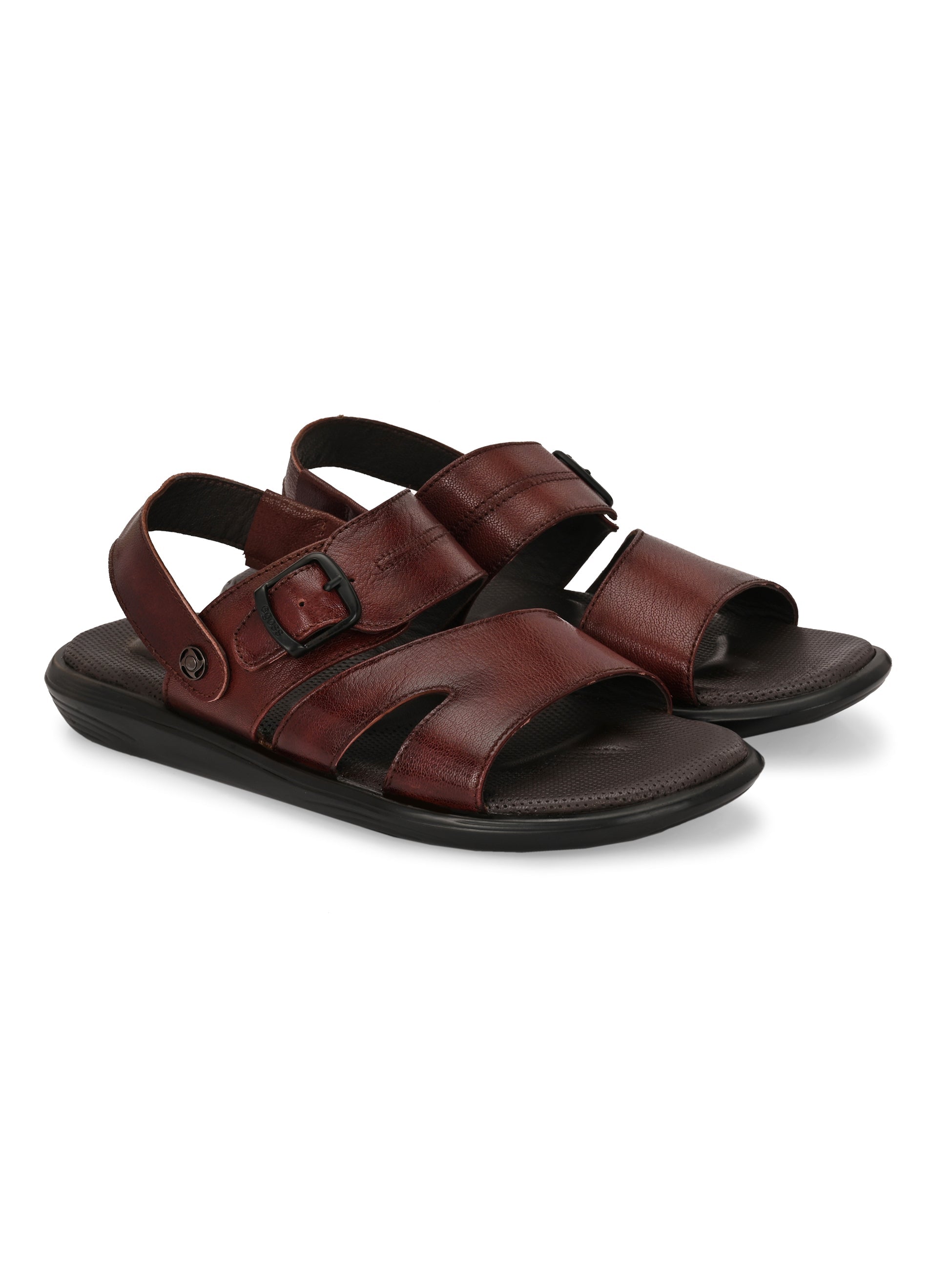 Egoss Shoes Egoss Leather Sandals For Men - view 18