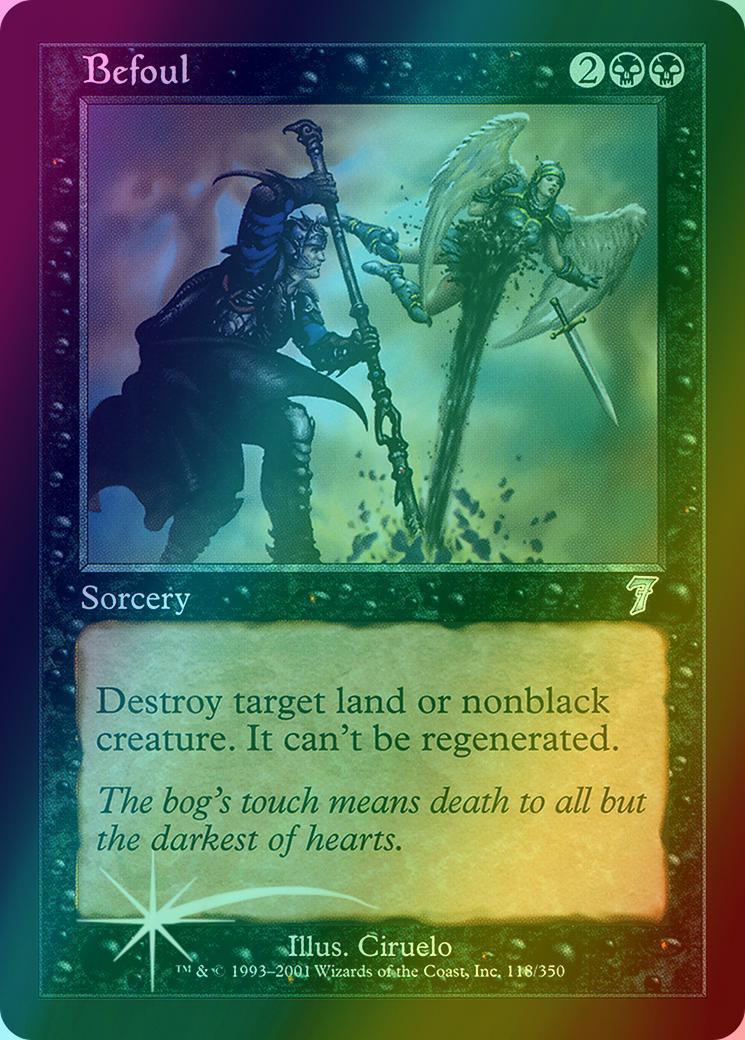 Befoul 118x seventh – Magic Befoul [118x] [Seventh Edition] [Foil]