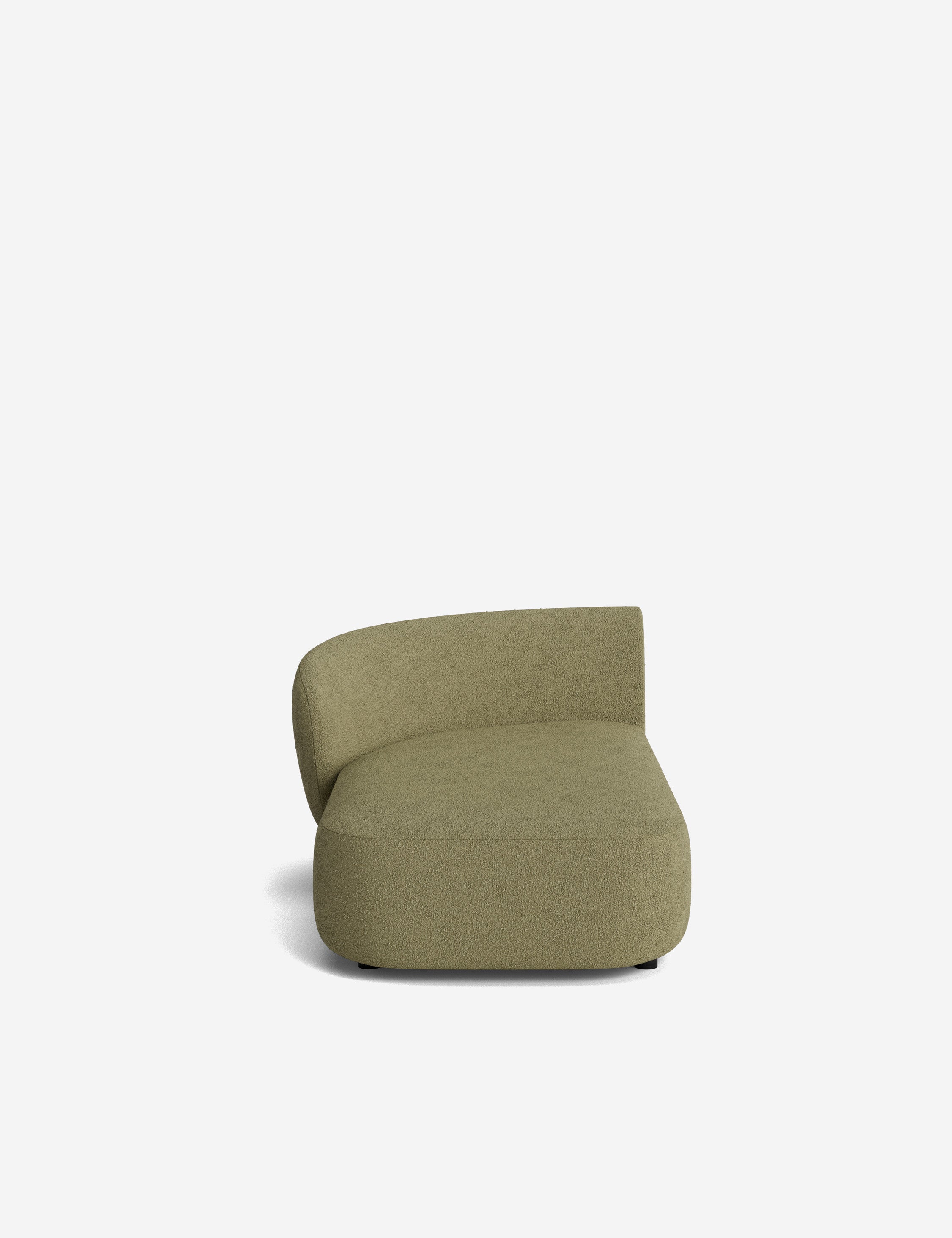 Lulu and Georgia Claret Modular Left Chaise - view 135