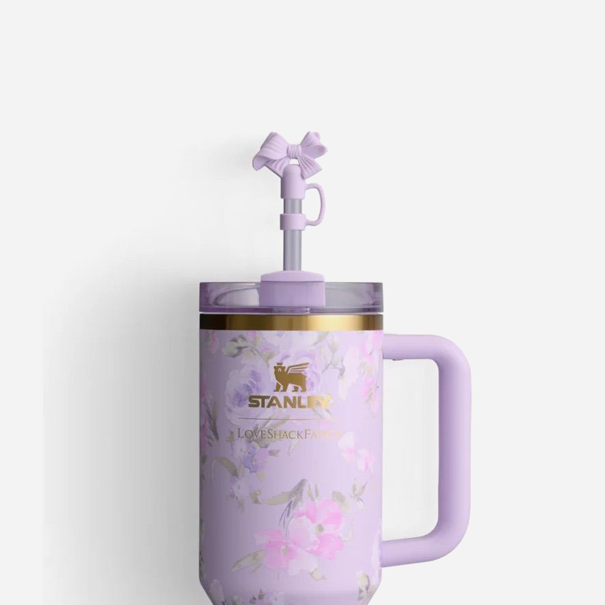 Stanley x LoveShackFancy Flowstate Quencher 40oz Tumbler HappyThoughts - view 3