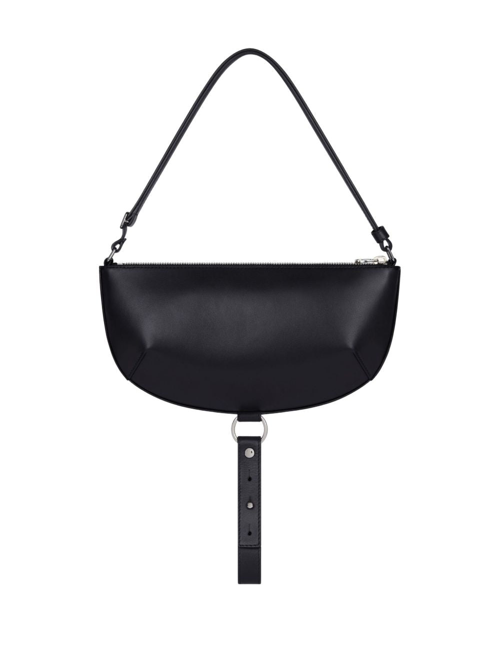 Courreges Pre half-moon leather shoulder bag - view 2