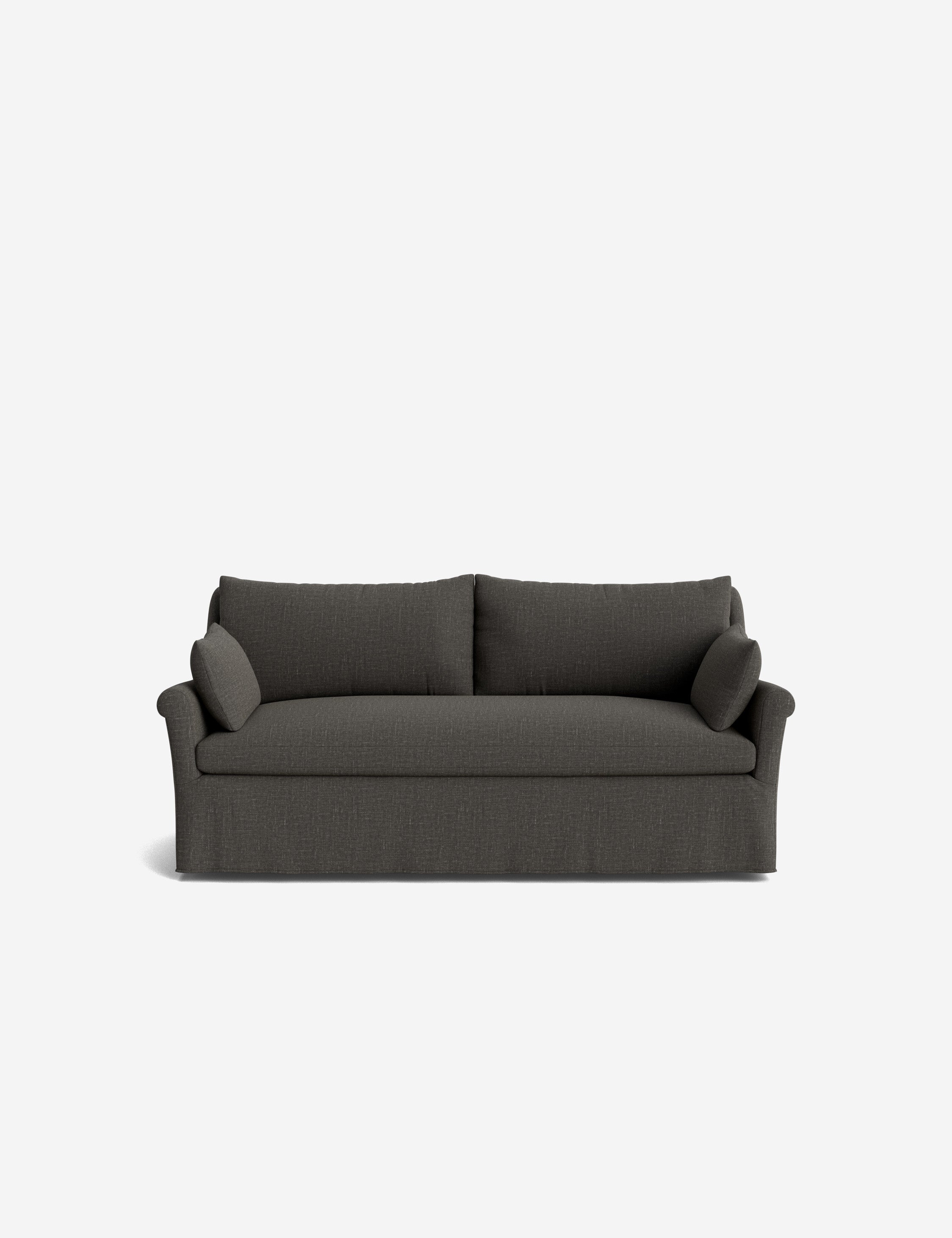 Lulu and Georgia Portola Rolled Arm Slipcover Sofa - view 139