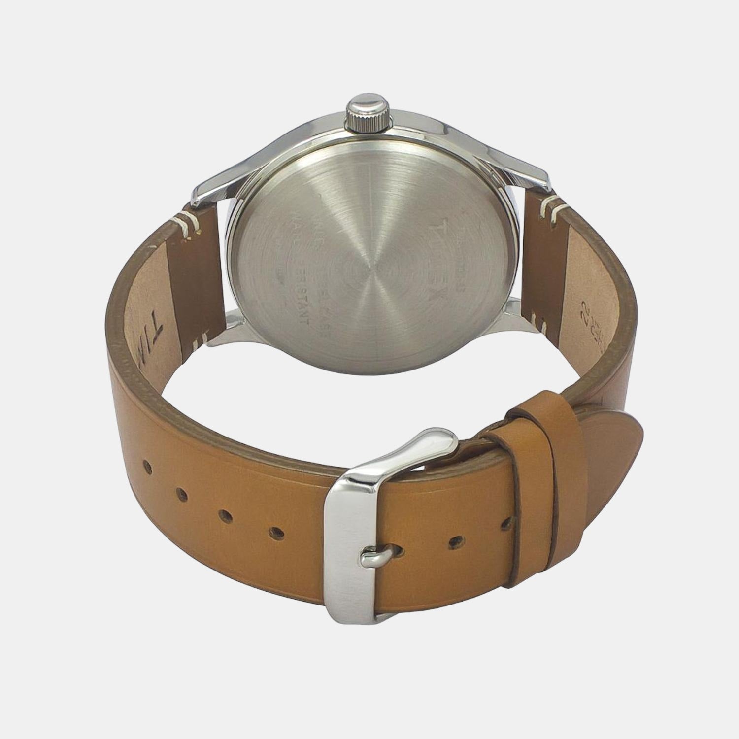 Timex Fashion Men Quartz Green Dial Analog Leather Watch TWEG19700 - view 3