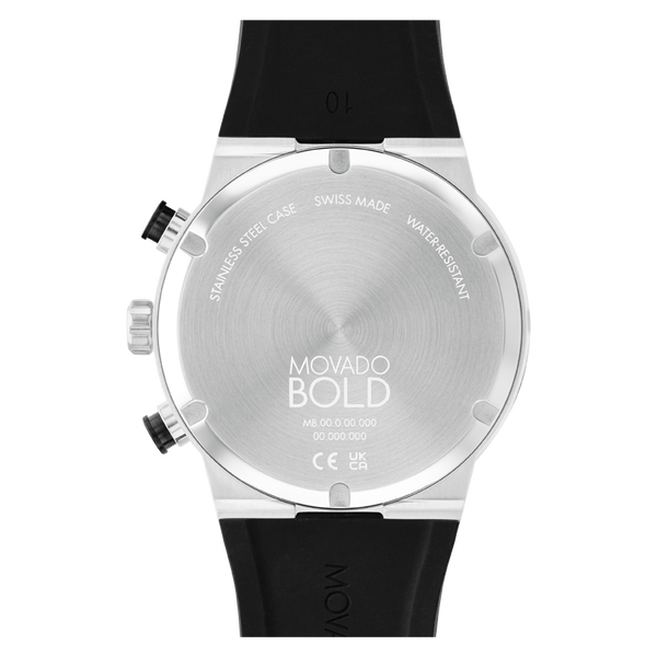 Movado Bold Fusion Silver Dial Men 44.5mm - view 2