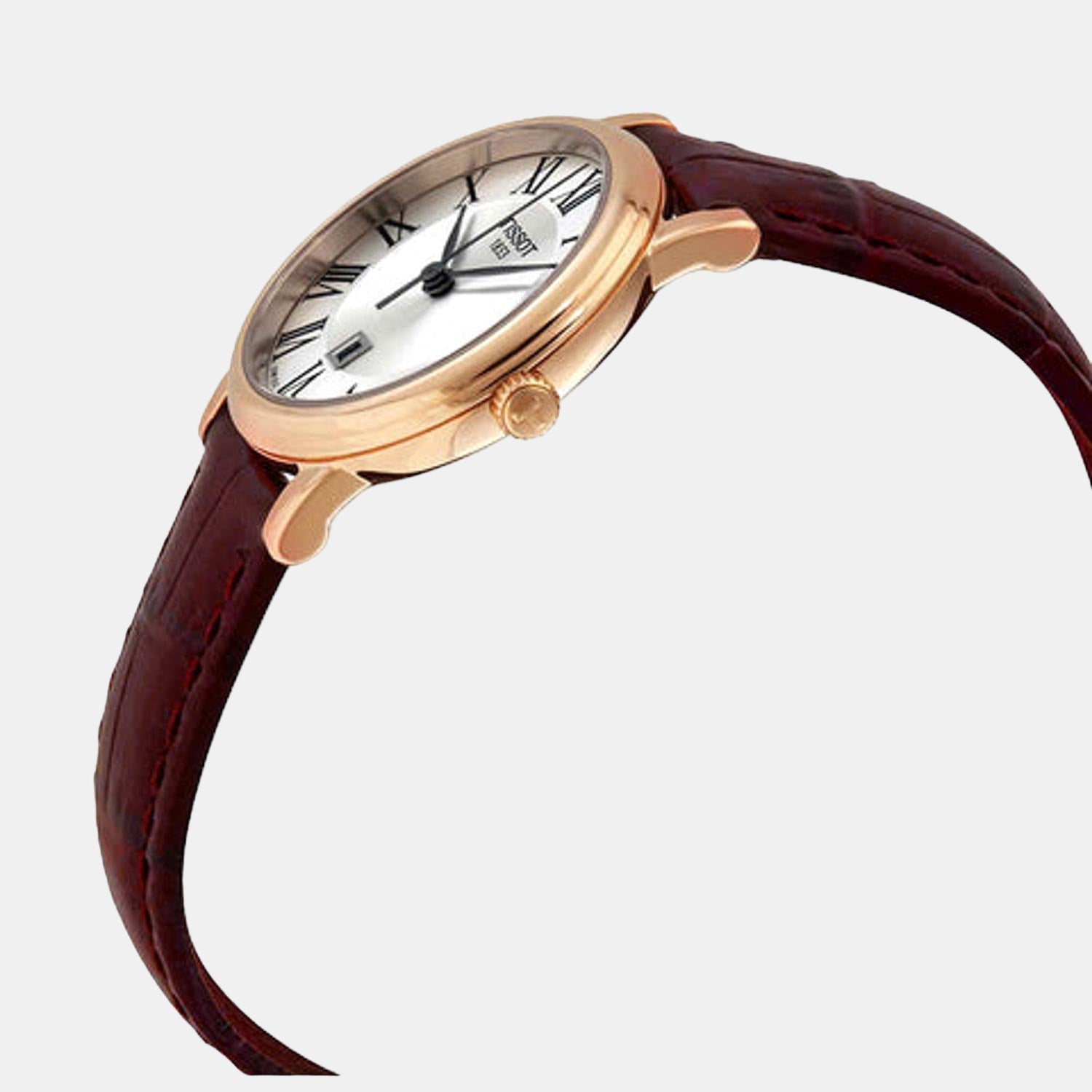 Tissot Carson Women Analog Leather Watch T1222103603300 - view 2