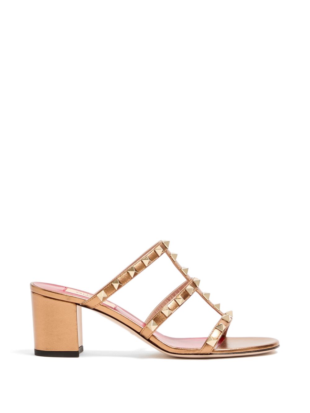 Valentino Garavani Sandals GOLD – 100% Calf Leather