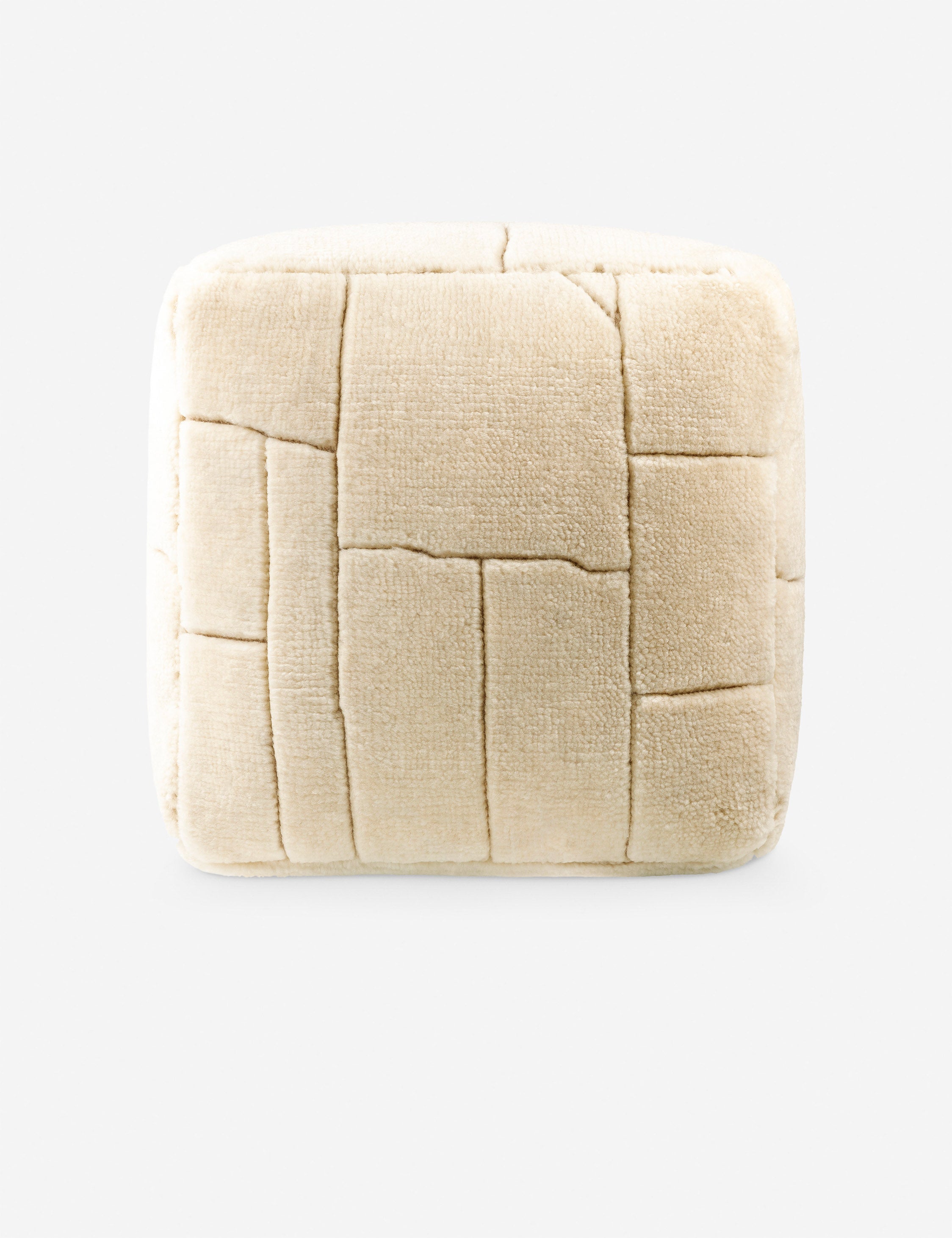 Lulu and Georgia Harstad Square Pouf - view 3
