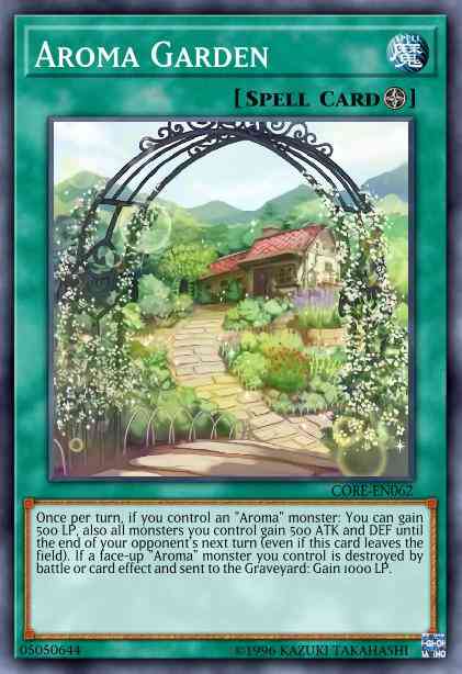 Yu-Gi-Oh! Aroma Garden - CORE-EN062 - Common - Unlimited