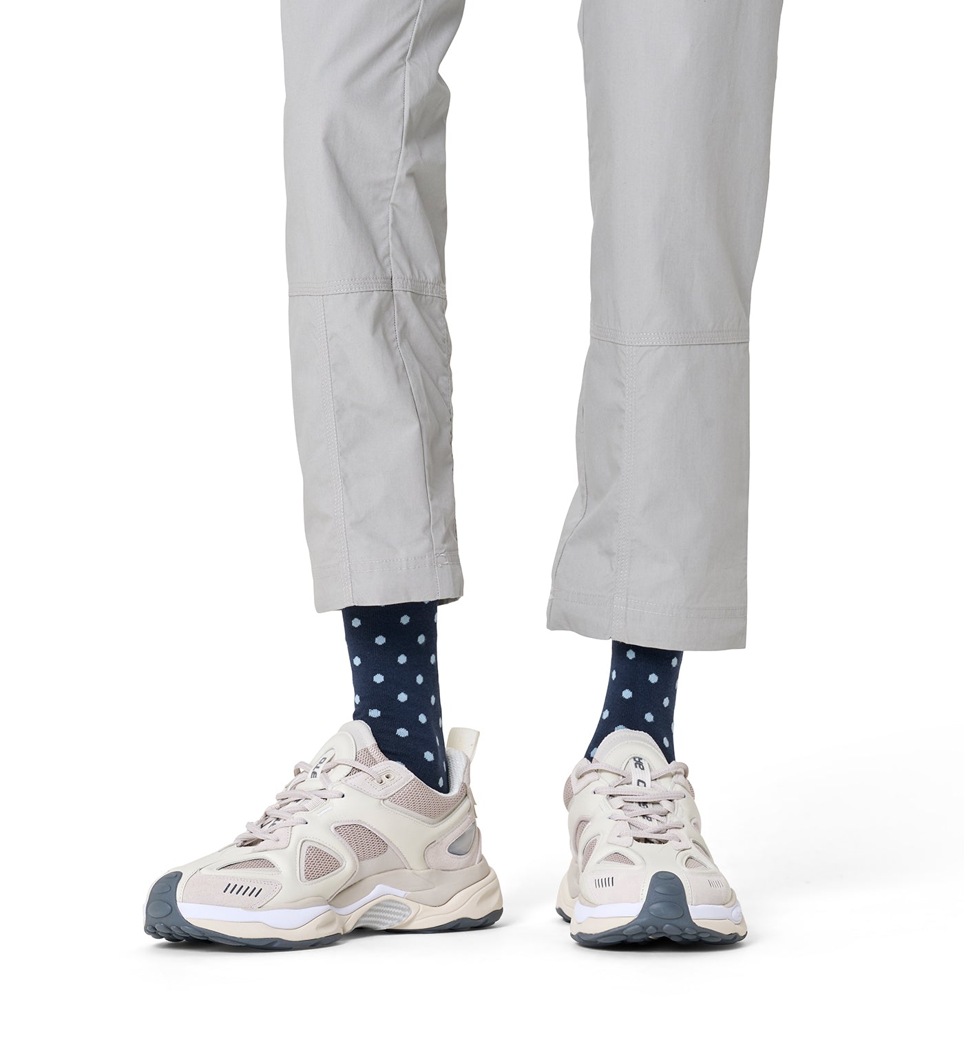 Happy Socks Unisex LITE Mini Dot Crew Length Socks for Women and Men - view 2