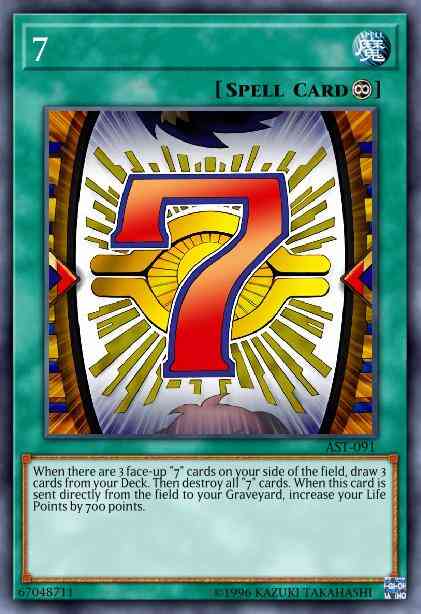 Yu-Gi-Oh! 7 - AST-091 - Common - 1st Edition