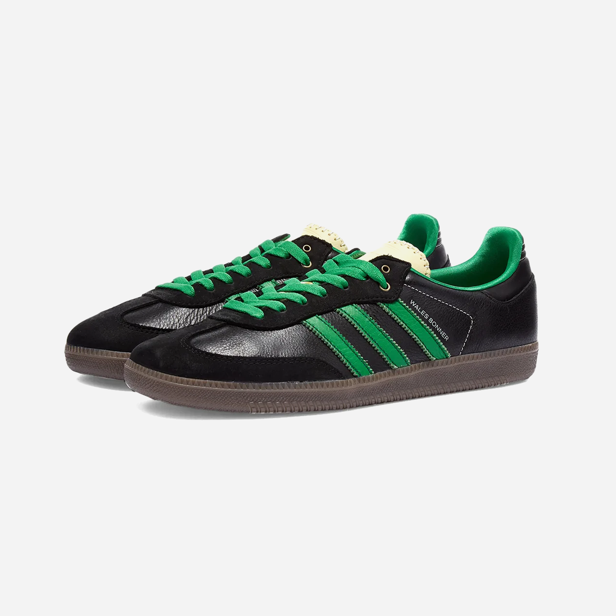 Adidas Wales Bonner x Samba 'Black Green' - view 2