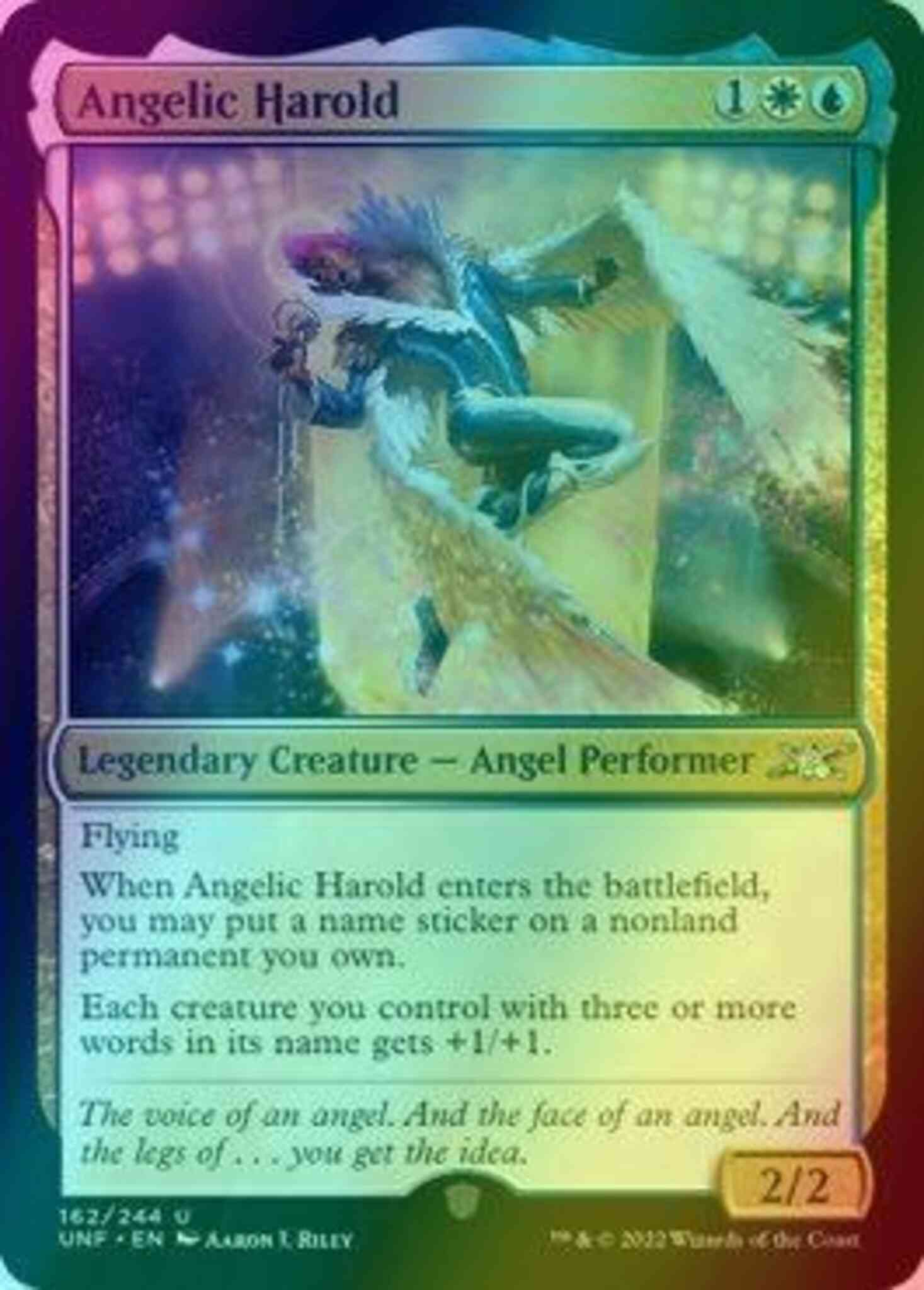 Angelic harold 162 – Magic Angelic Harold [162] [Unfinity] [Foil]