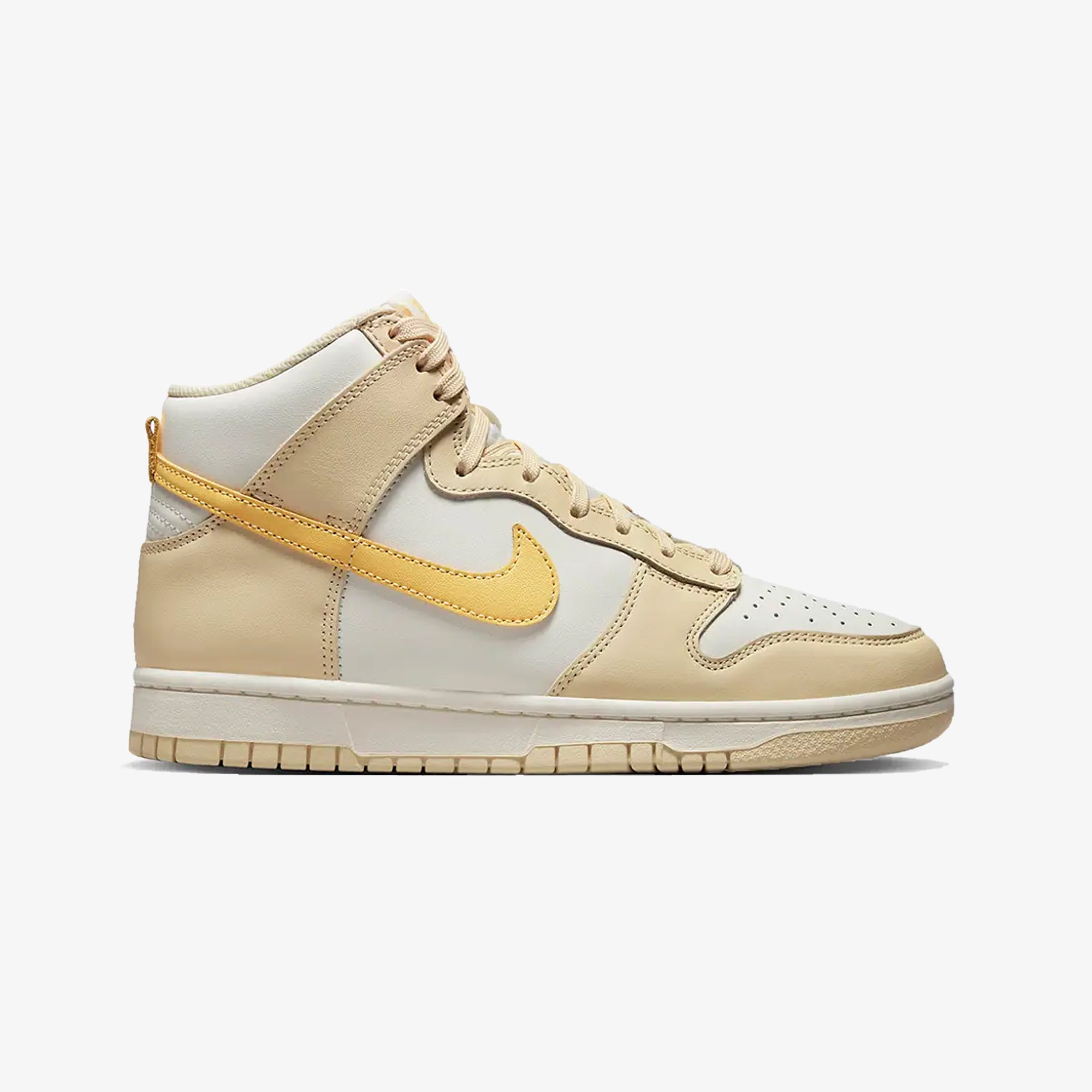 Nike | DUNK HIGH { PALE VANILLA/TOPAZ GOLD-SAIL - view 4