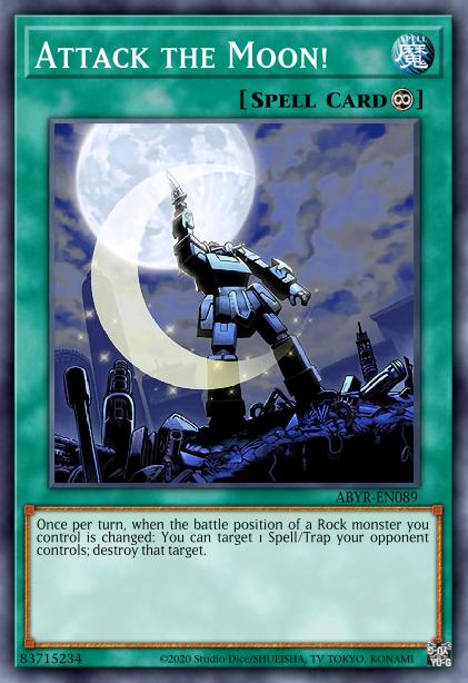 Yu-Gi-Oh! Attack the Moon! - ABYR-EN089 - Super Rare - Unlimited