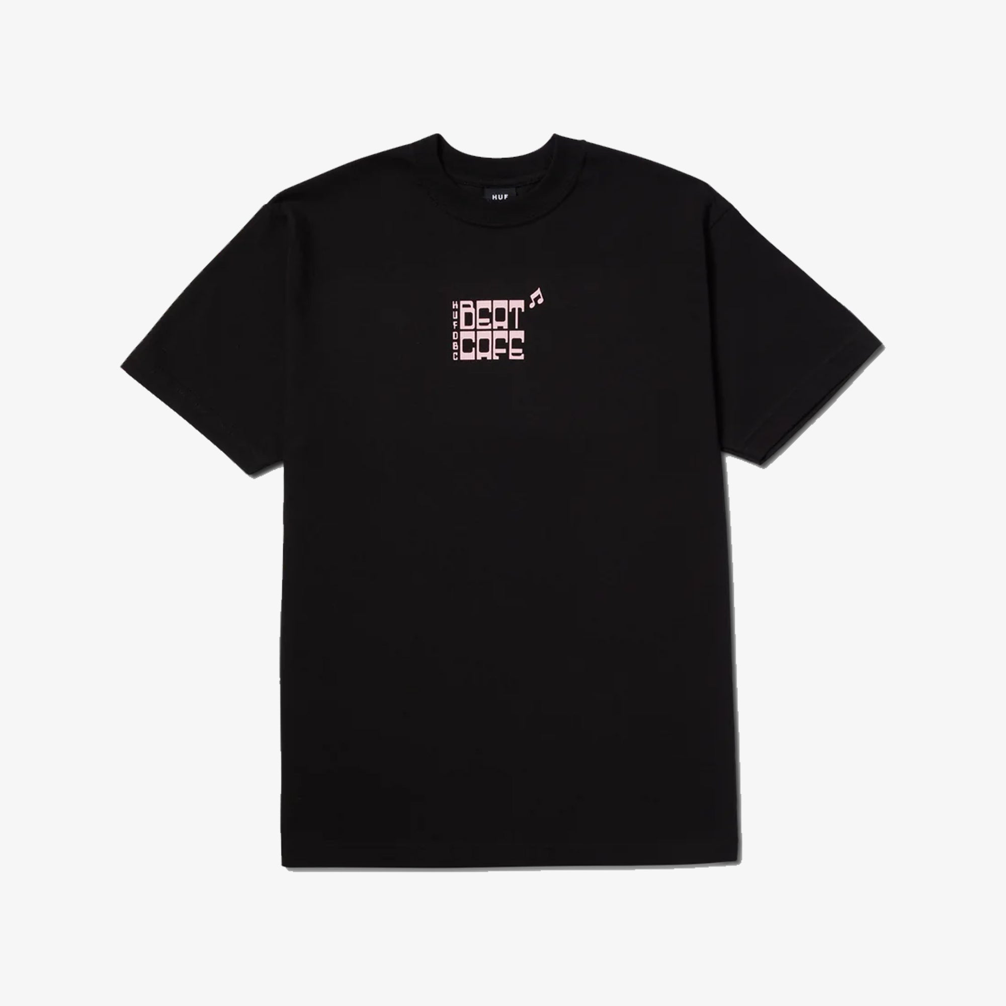 Huf | Beat Cafe T-shirt { Black