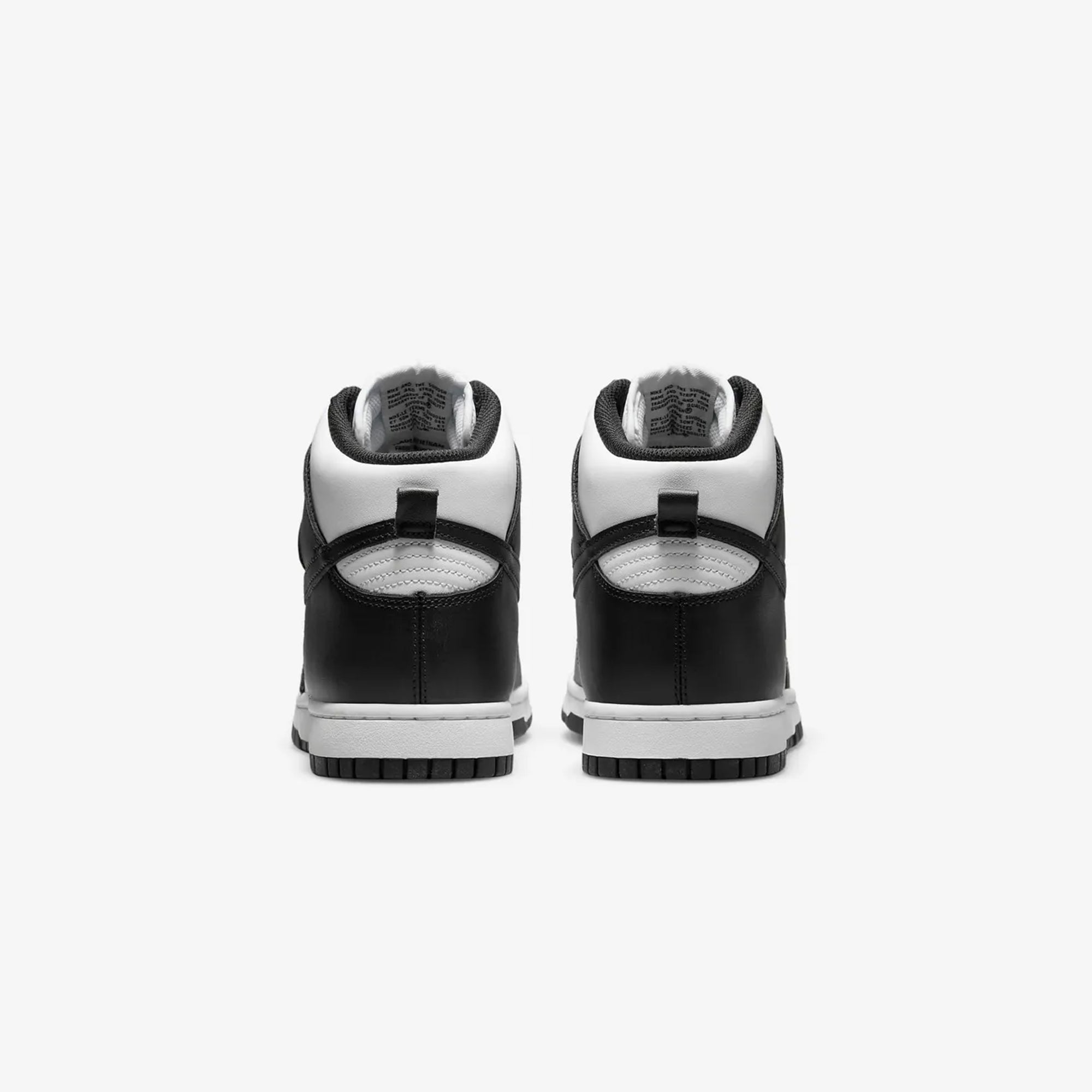 Nike | DUNK HIGH RETRO { BLACK / WHITE - view 2