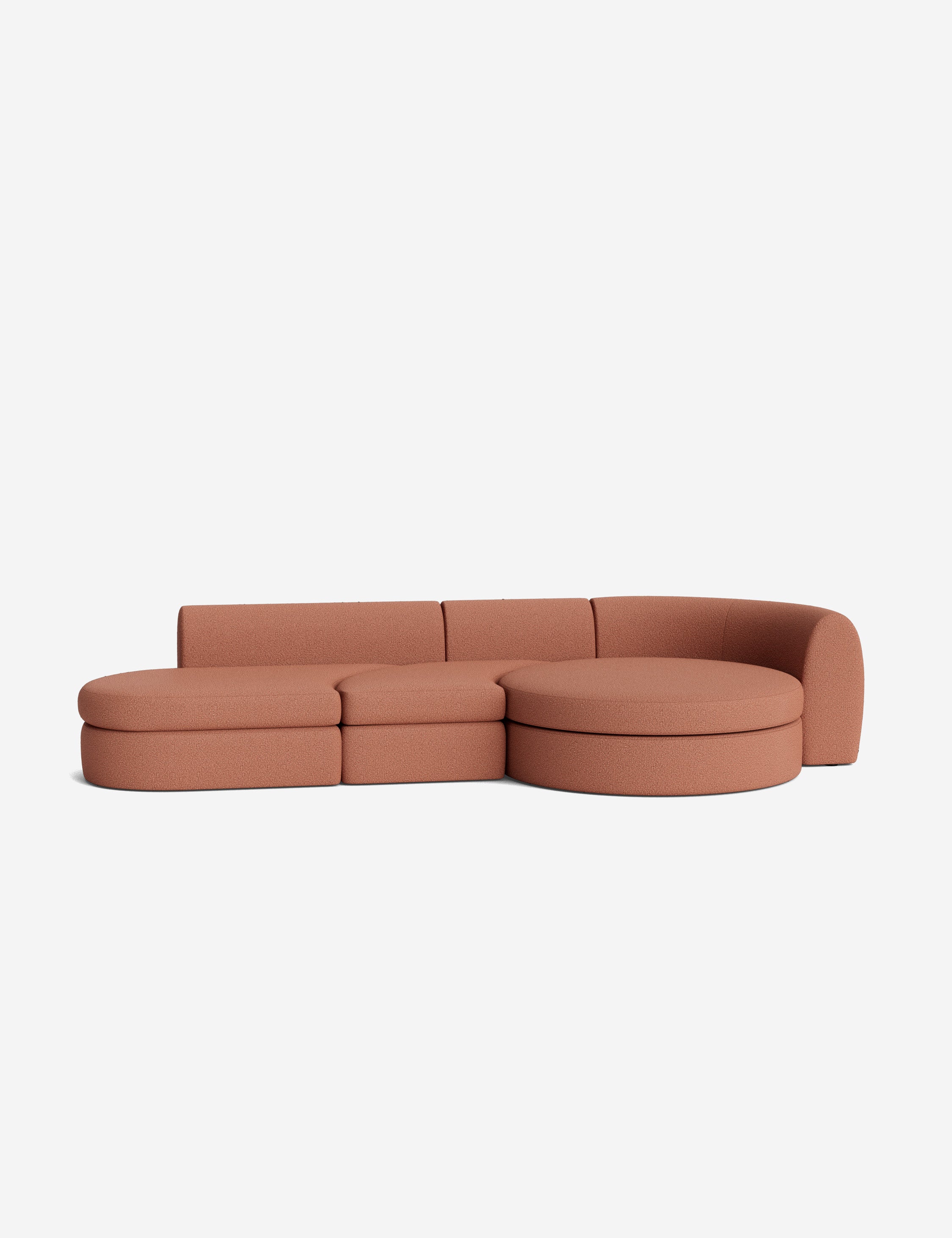 Lulu and Georgia Buckley Modular Chaise Sectional Sofa - view 180