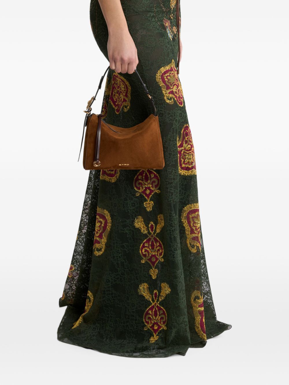 Etro Rosette Small Suede Bag – 100% Leather - view 2