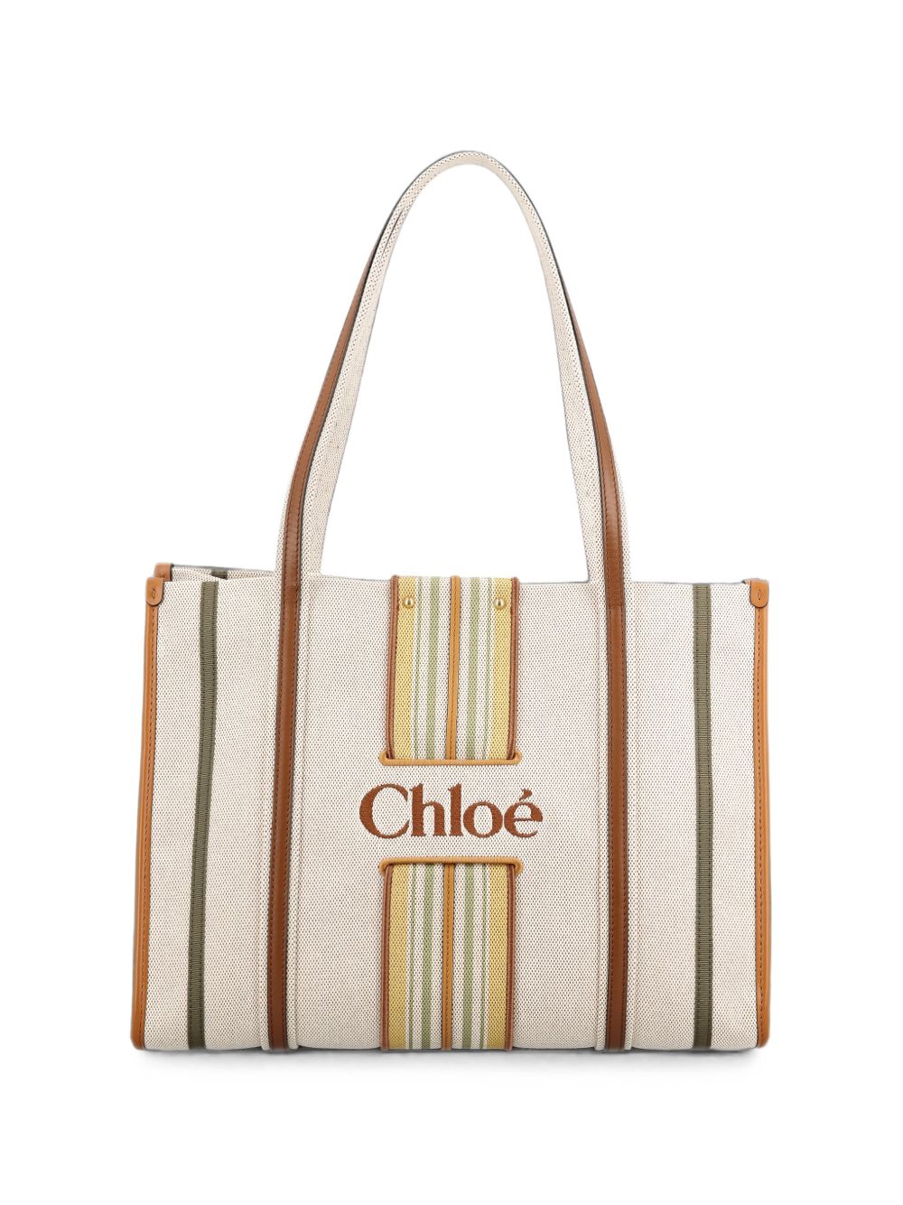 Chloé Chloe Marcie Shoulder Bag – 72% Cotton, 28% Viscose