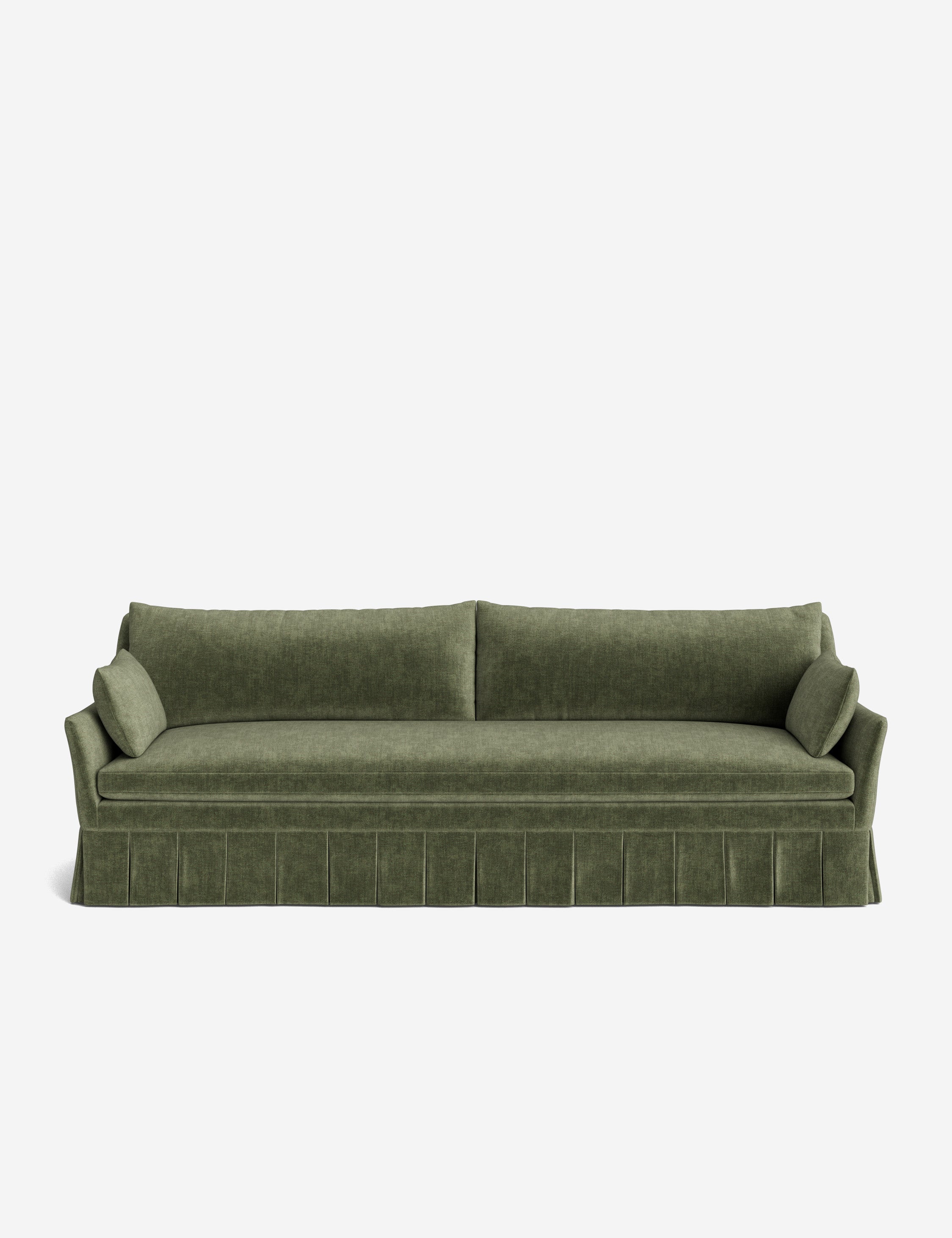 Lulu and Georgia Portola Pleated Sofa - view 87
