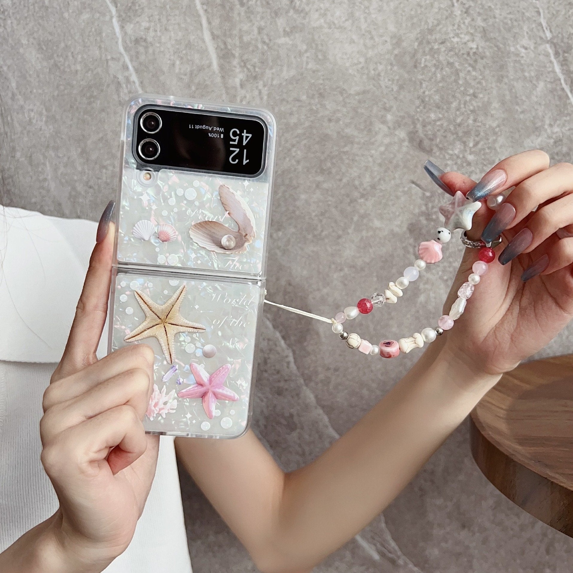 Peeperly Seaside Starfish Charm Shell Case - Samsung - view 5